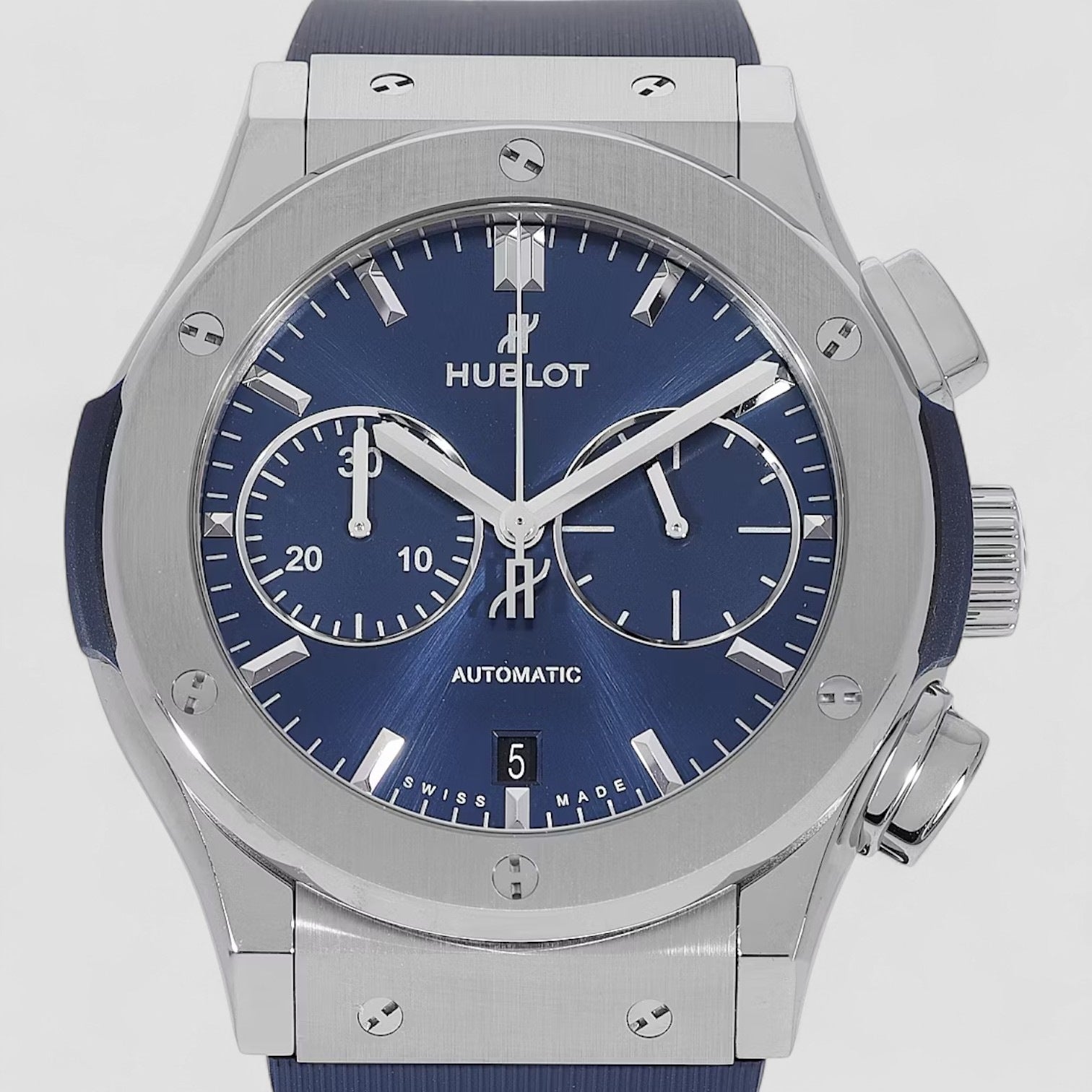 Classic Fusion Chronograph Titanium Blue