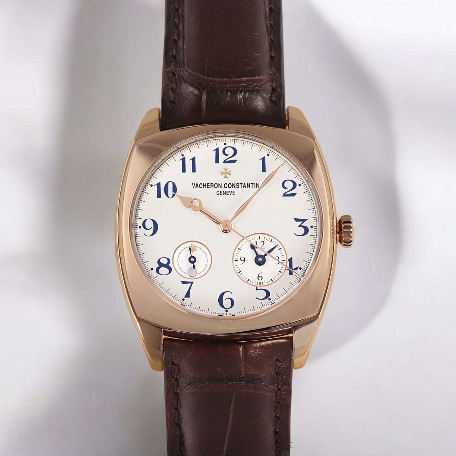 Harmony Dual Time 18K Rose Gold Anniversary