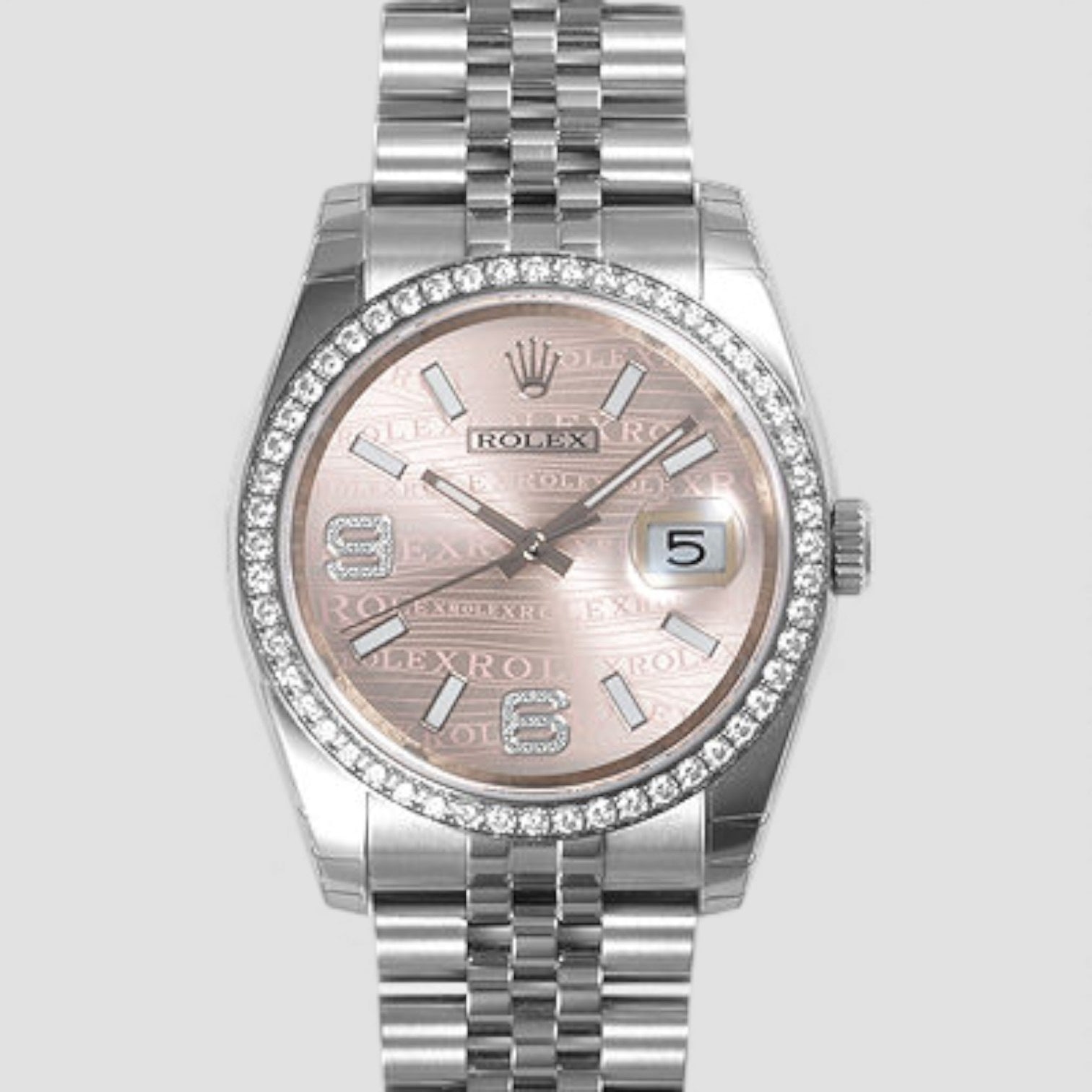 Steel and White Gold Datejust 36 Watch