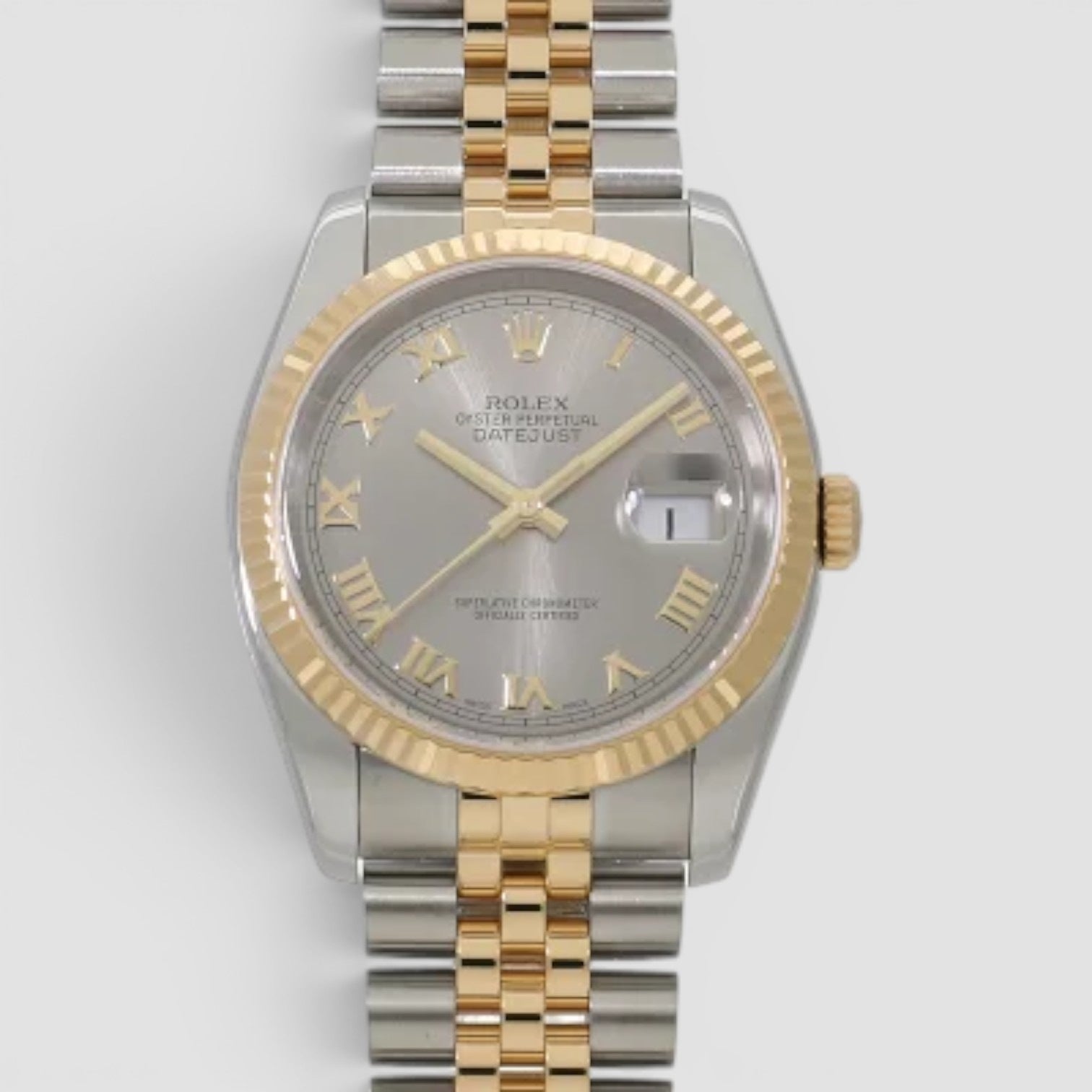 Datejust 36 Grey roman Dial jubilee