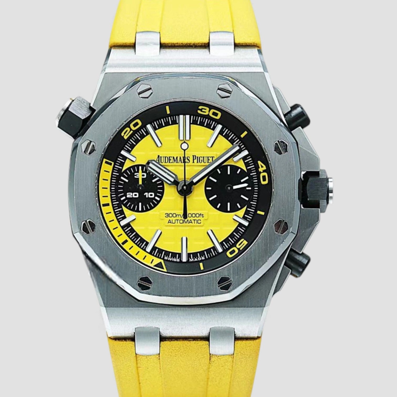 Royal Oak Offshore Diver Chronograph 42mm Yellow Dial