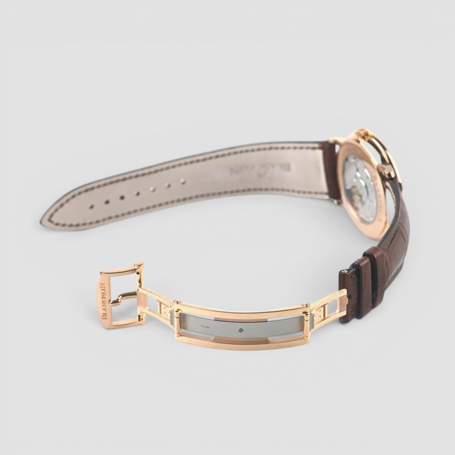 Villeret Ultra-Slim 40mm Rose Gold White Dial