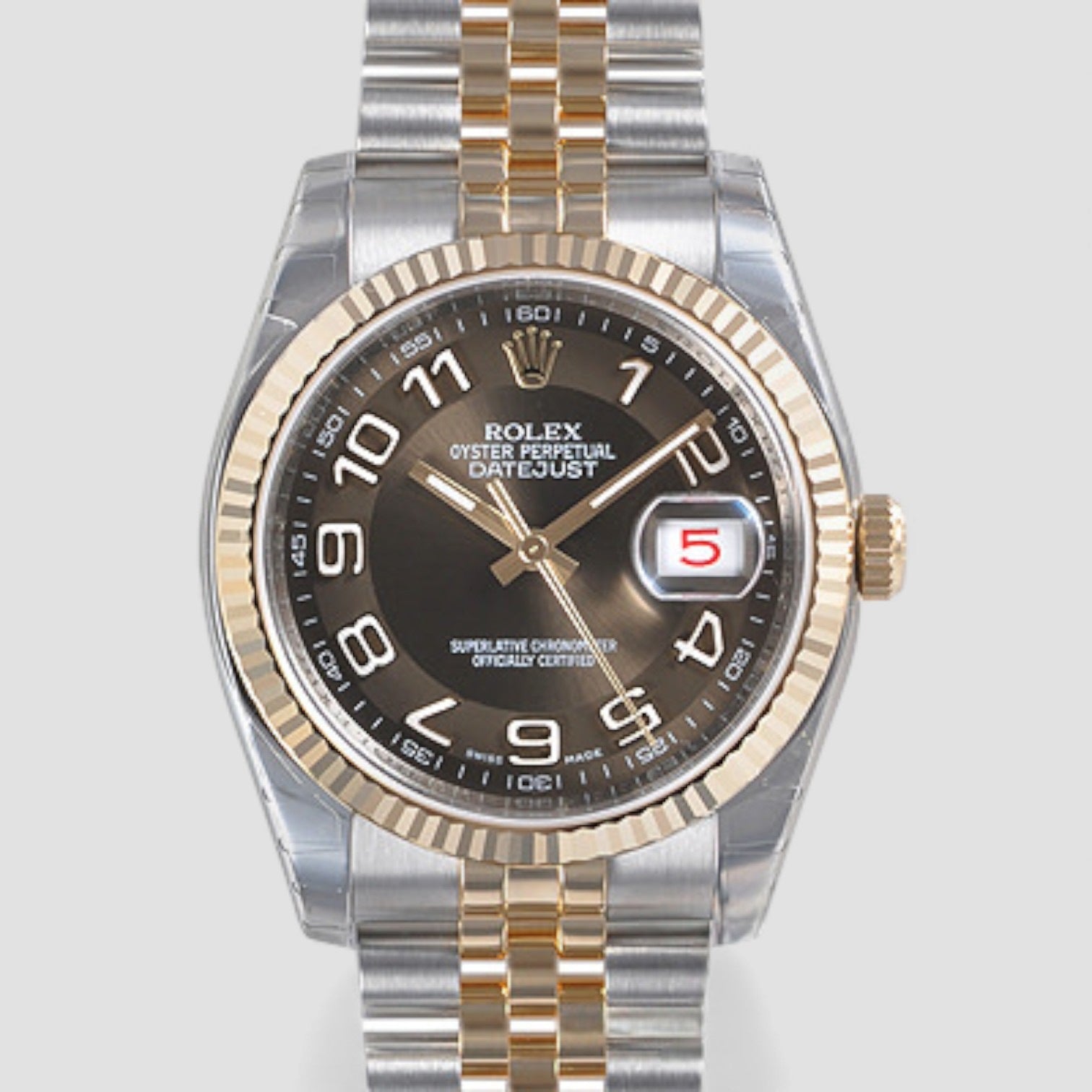 Datejust 36 Brown Dial Watch