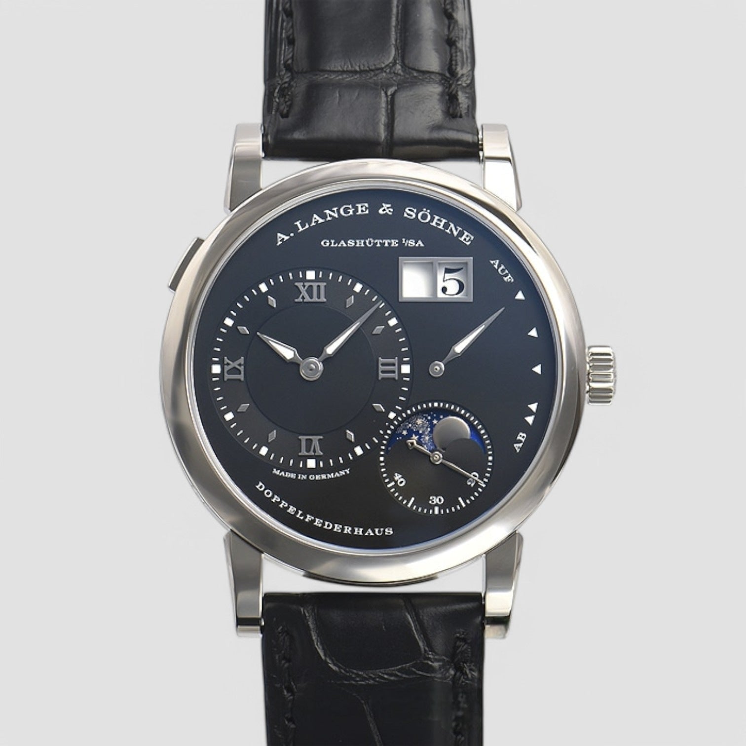 Lange 1 Moonphase 38.5mm Mens Watch