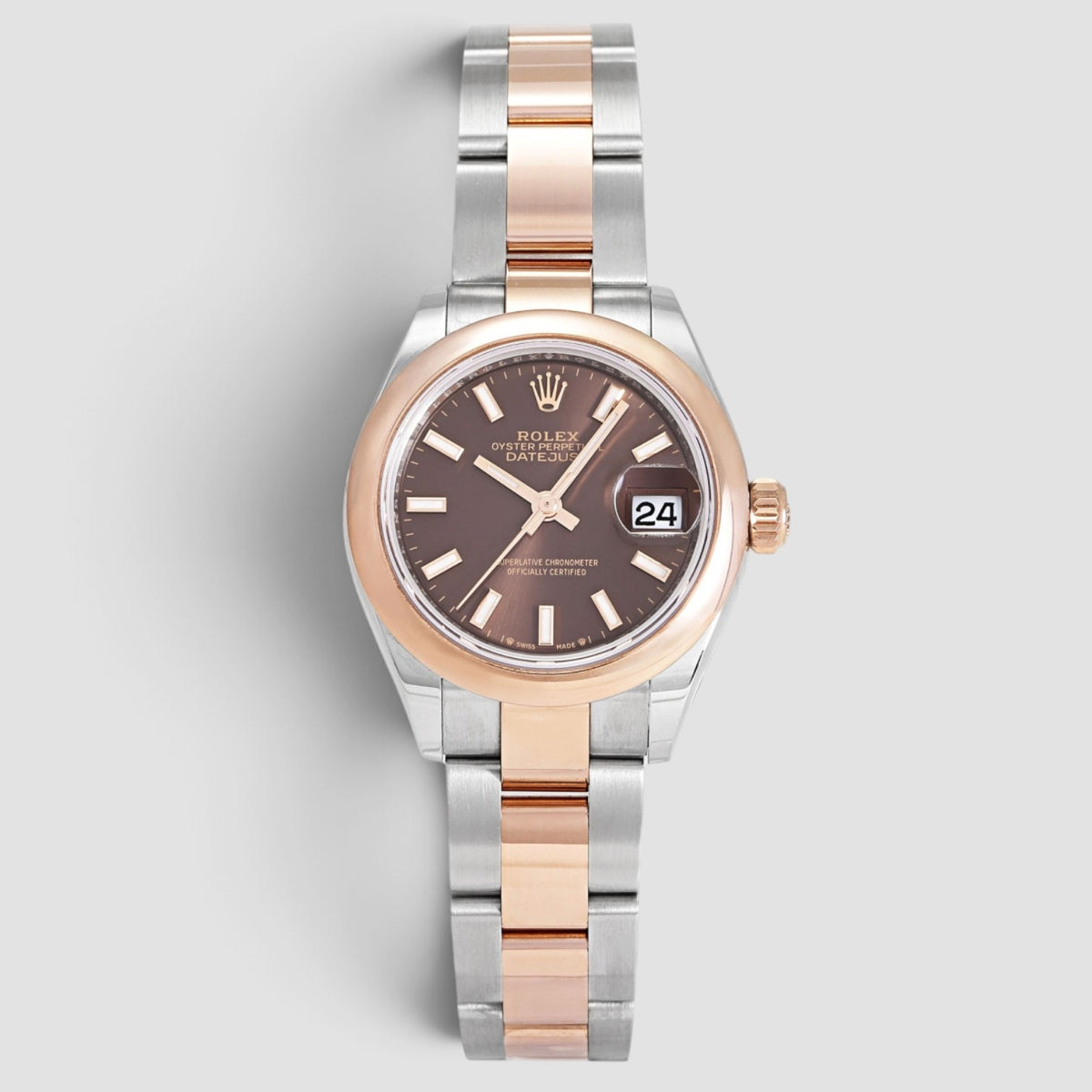 Lady-Datejust 28 Chocolate Dial