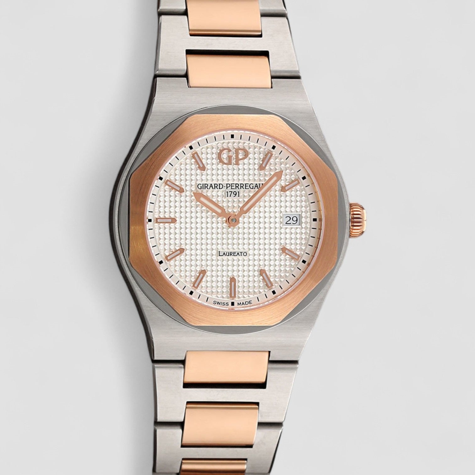 Laureato Quartz Rose Gold 34mm