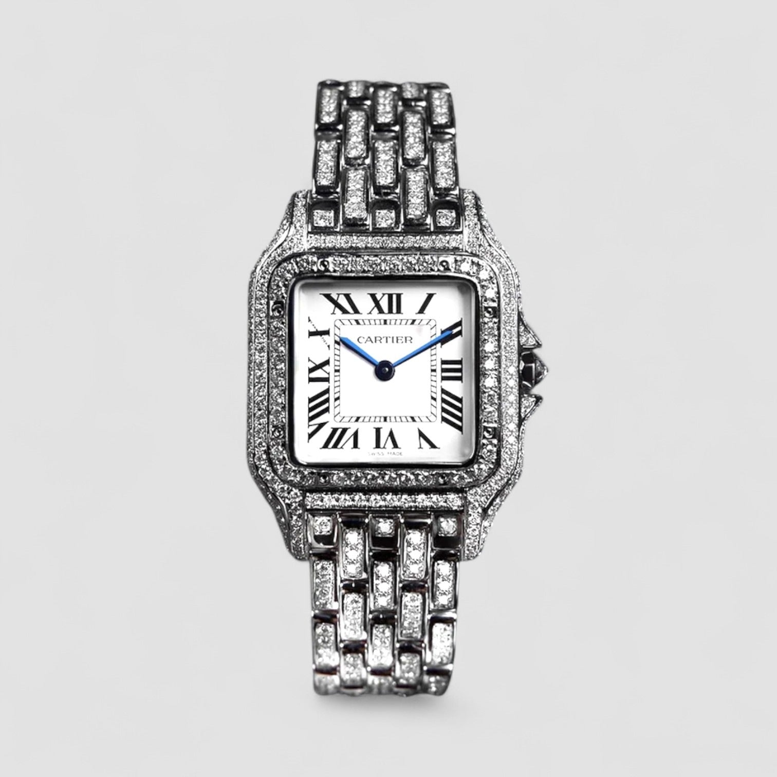 Panthere Steel Custom Diamond-Set Iced Out