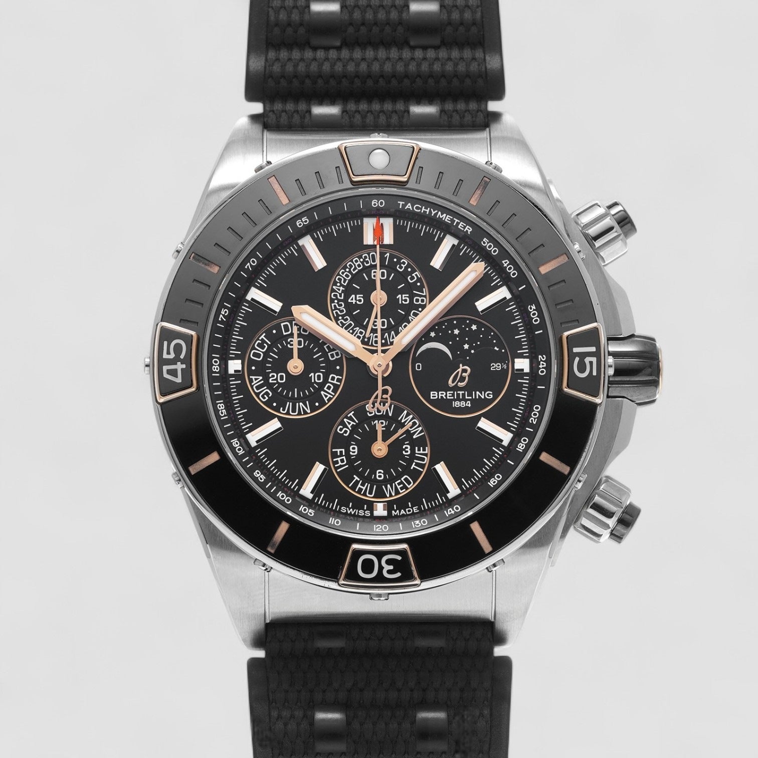 Super Chronomat 4 Year Calendar 44mm Mens Watch