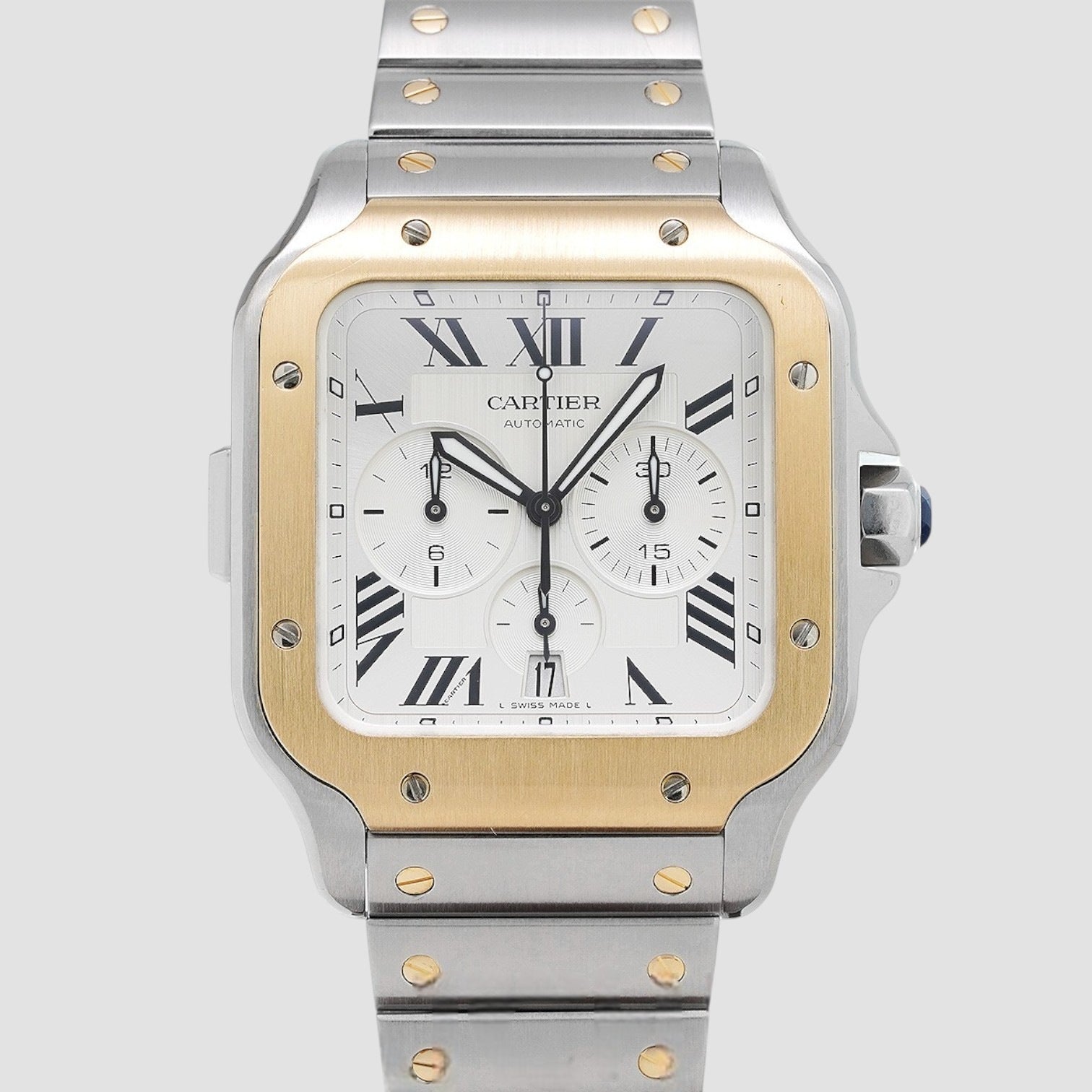 Santos De Cartier Chronograph Men's Watch