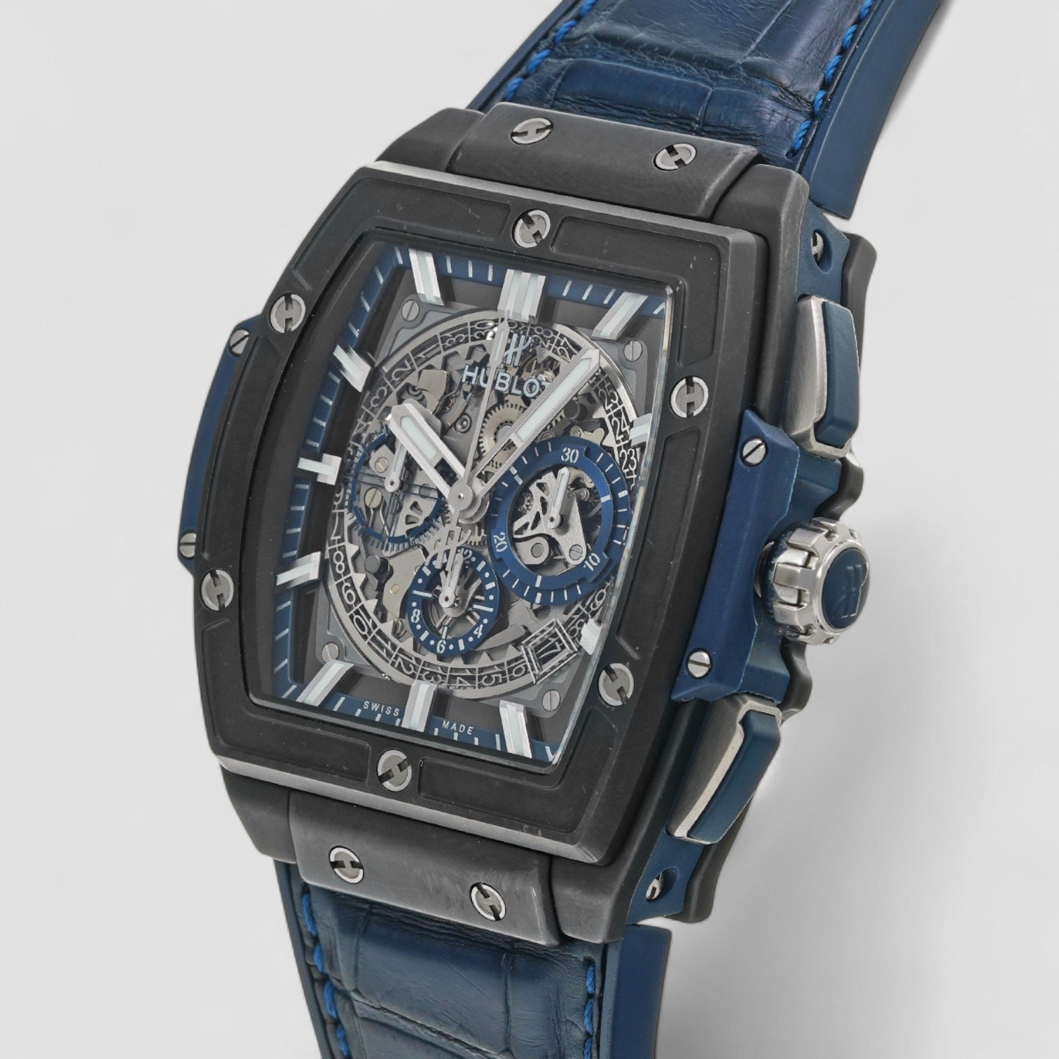 Spirit of Big Bang Chronograph Ceramic Blue 45mm