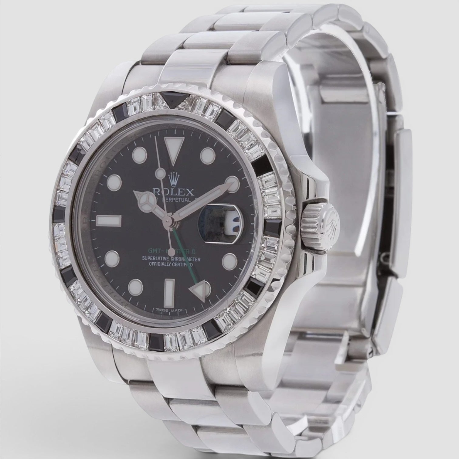 GMT-Master II Custom Bezel - Iced Out