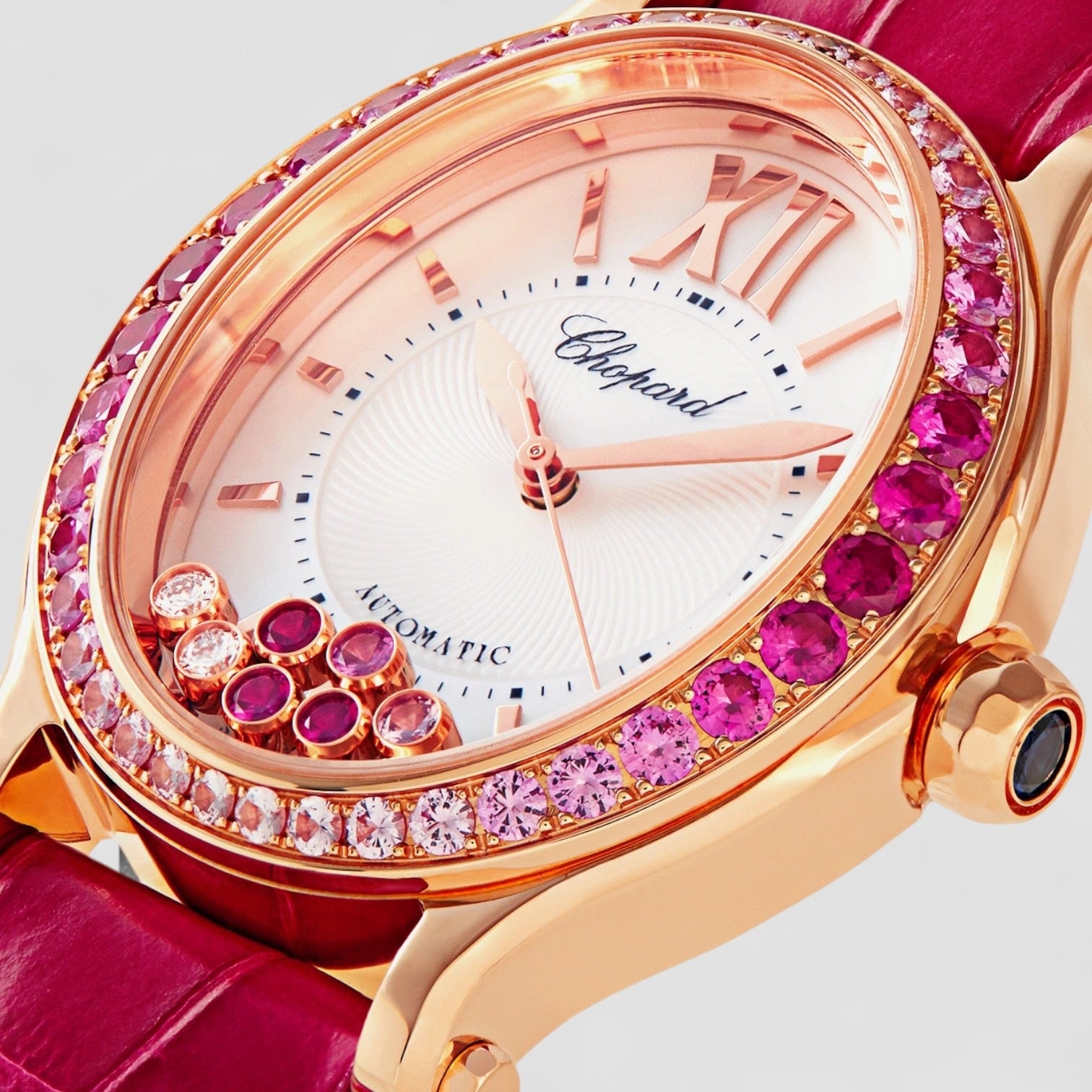 Happy Sport Oval Automatic Ladies Watch