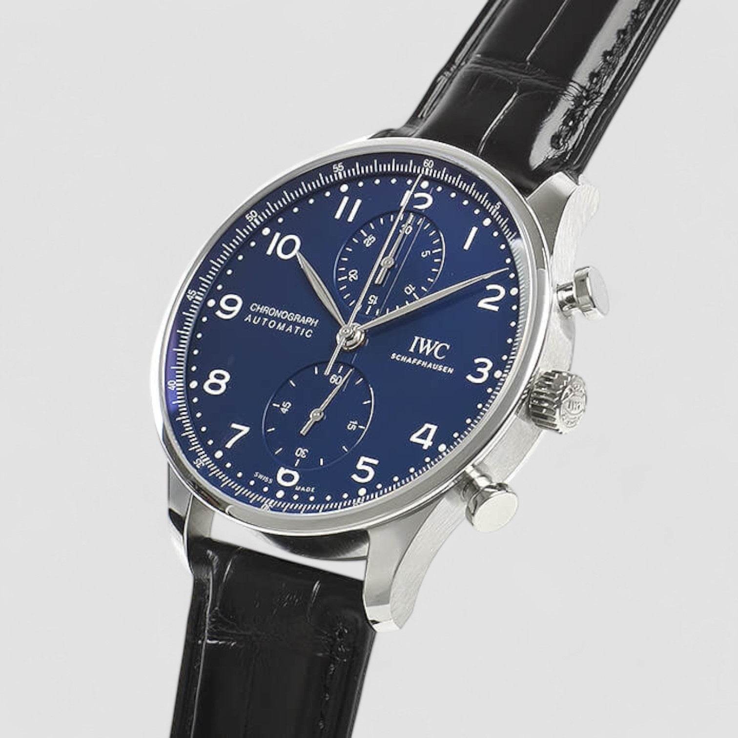 Portugieser Chronograph Blue Dial Edition "150 Years" LIMITED