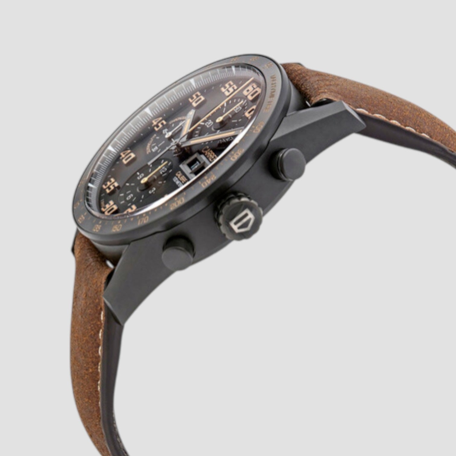 Carrera Chronograph Tachymeter Black Dial Men's Watch