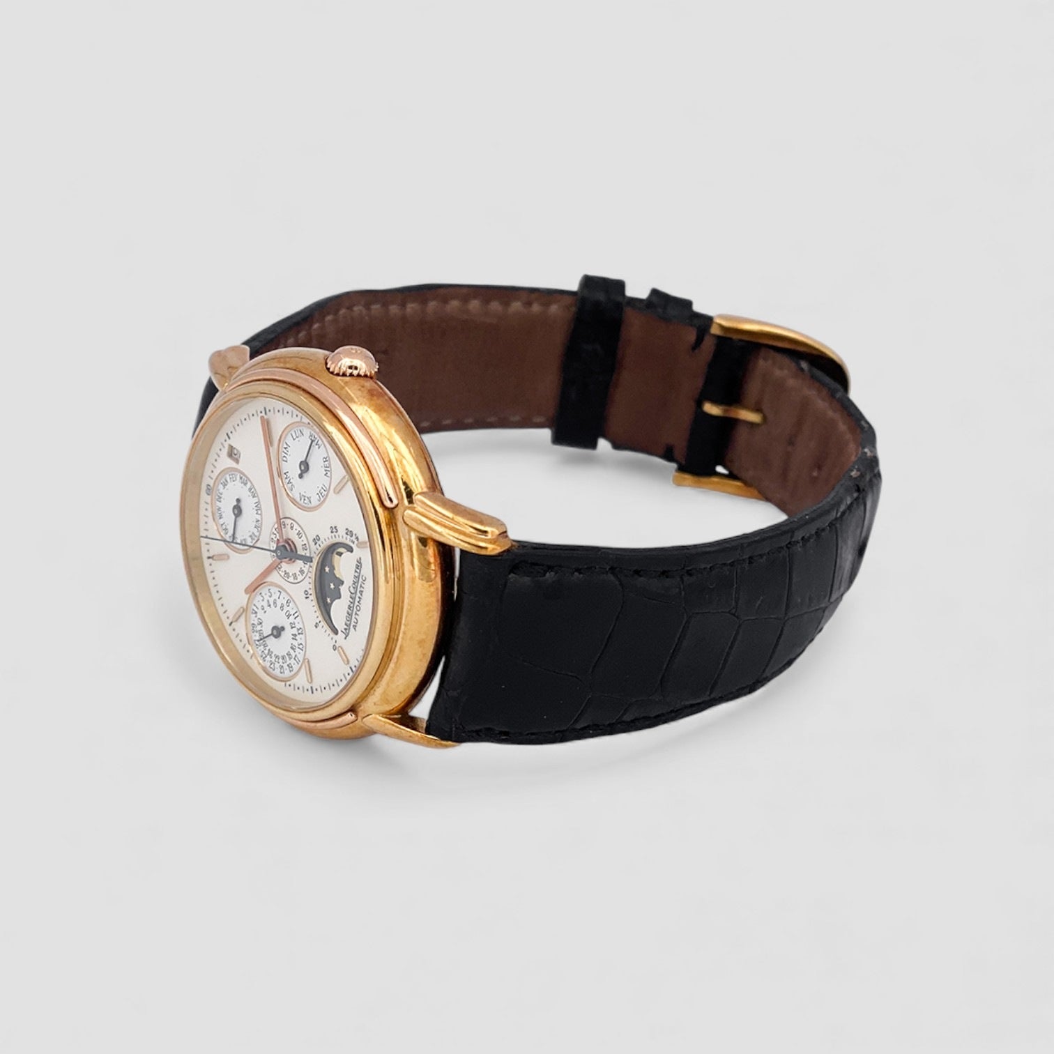 Odysseus Perpetual Calendar Enamel Dial 18K Yellow Gold