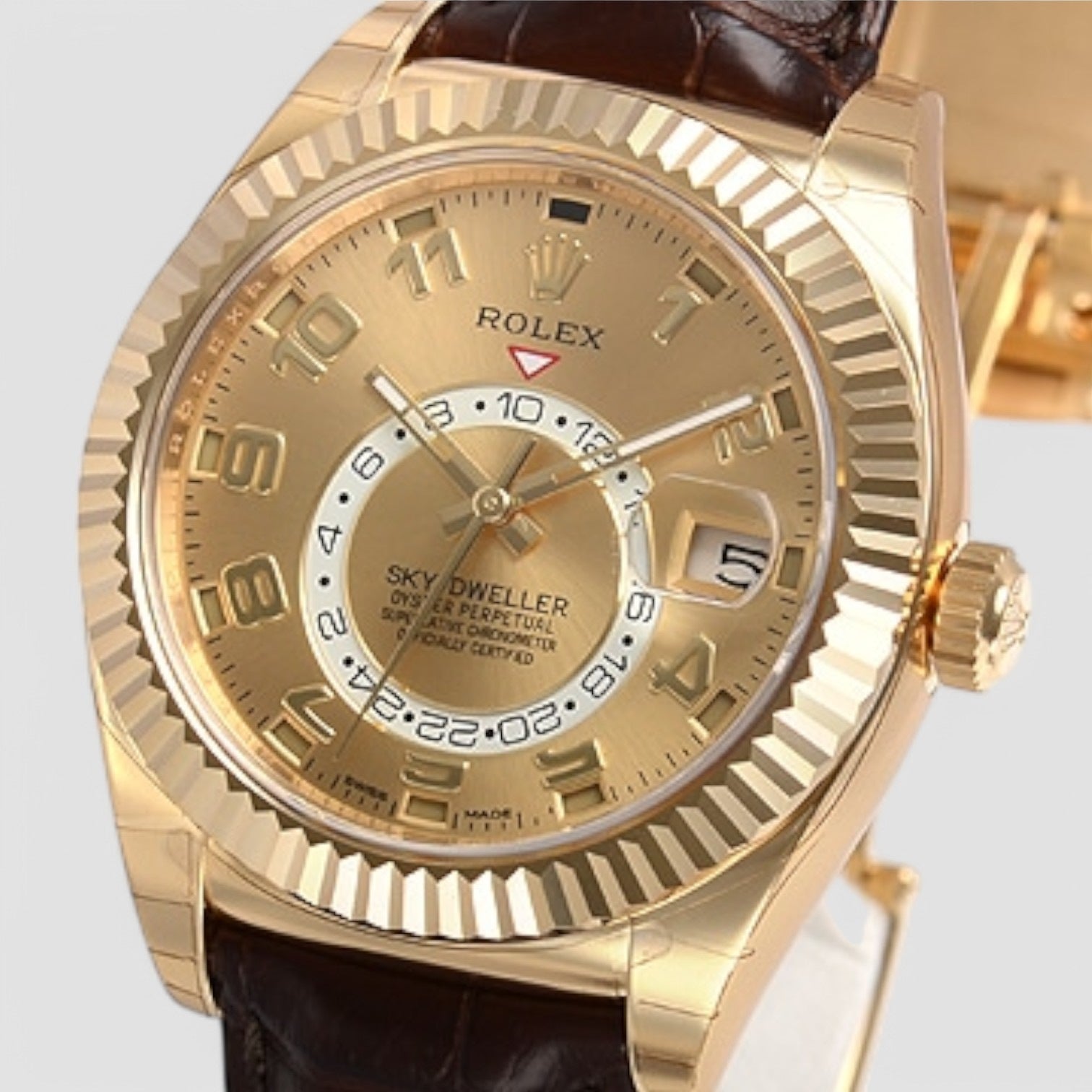 Sky-Dweller Yellow Gold Men's Watch