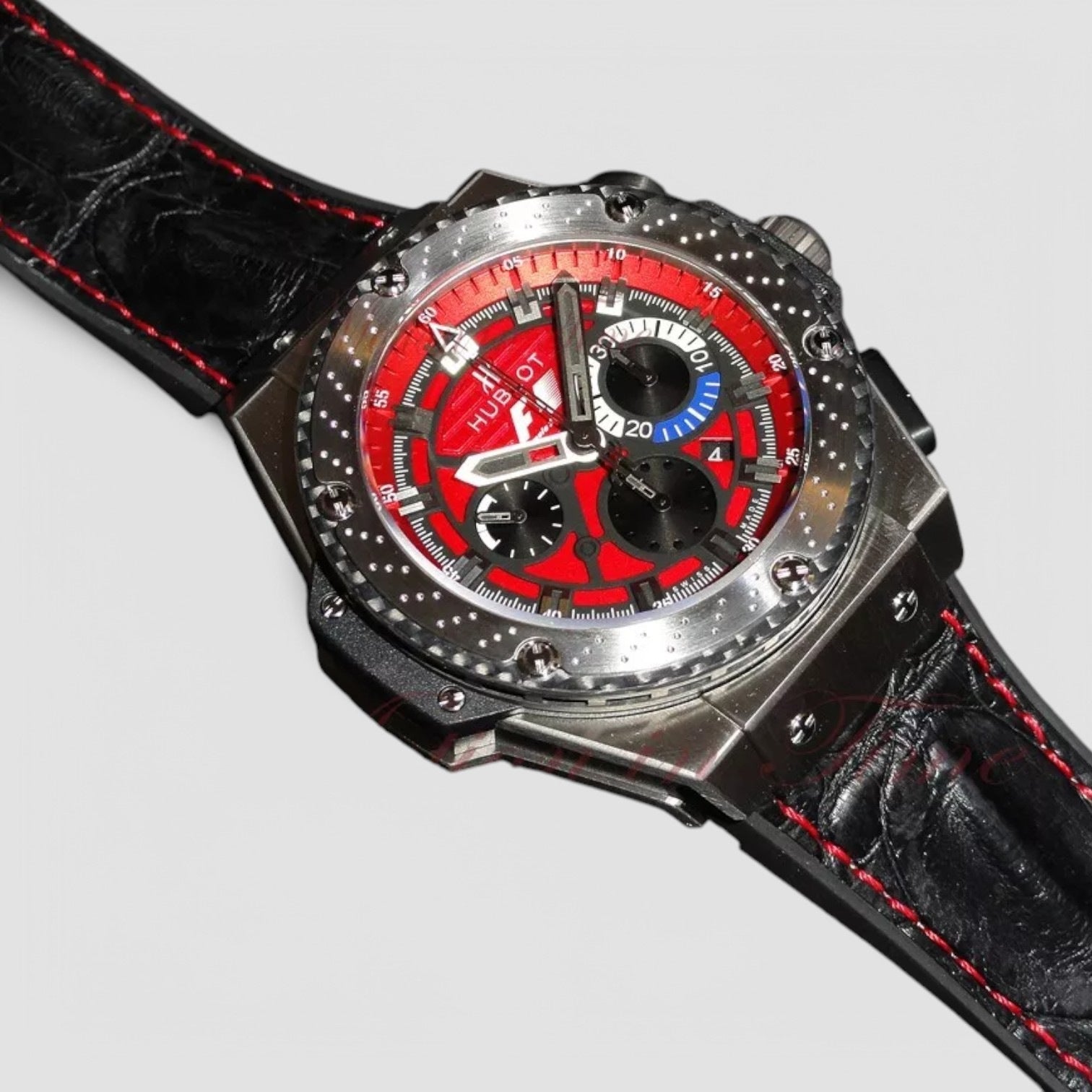 King Power Red 48mm Men's Watch