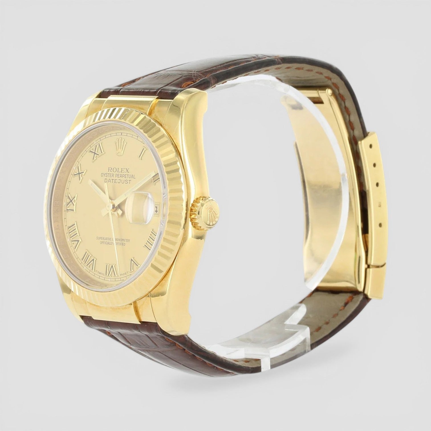 DateJust 18K Yellow Gold
