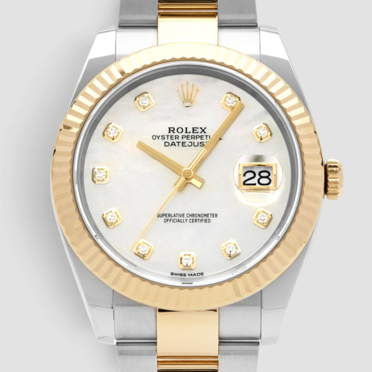 Datejust 41 Mother-of-Pearl Diamond Dial Jubilee