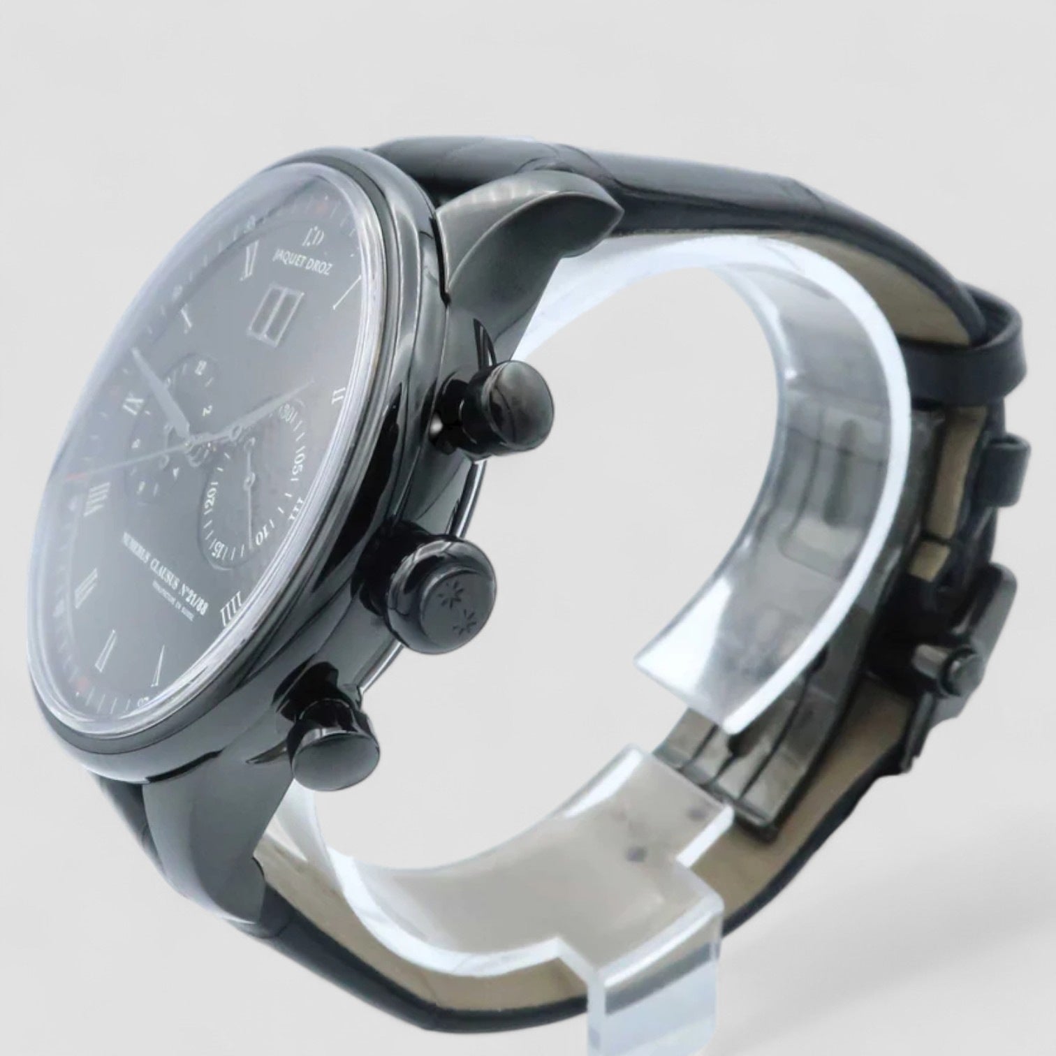 Complication La Chaux-De-Fonds Automatic Black Men's Watch 43mm