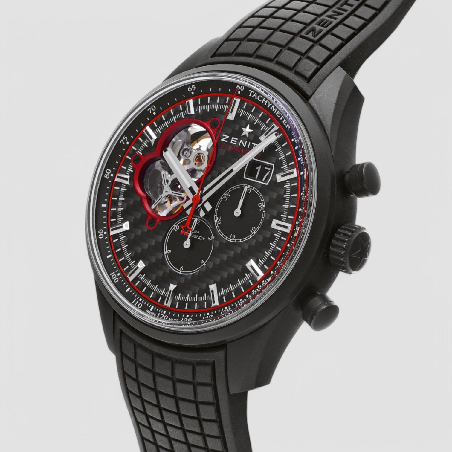 El Primero Chronomaster Bullit Black Ceramic Mens Watch