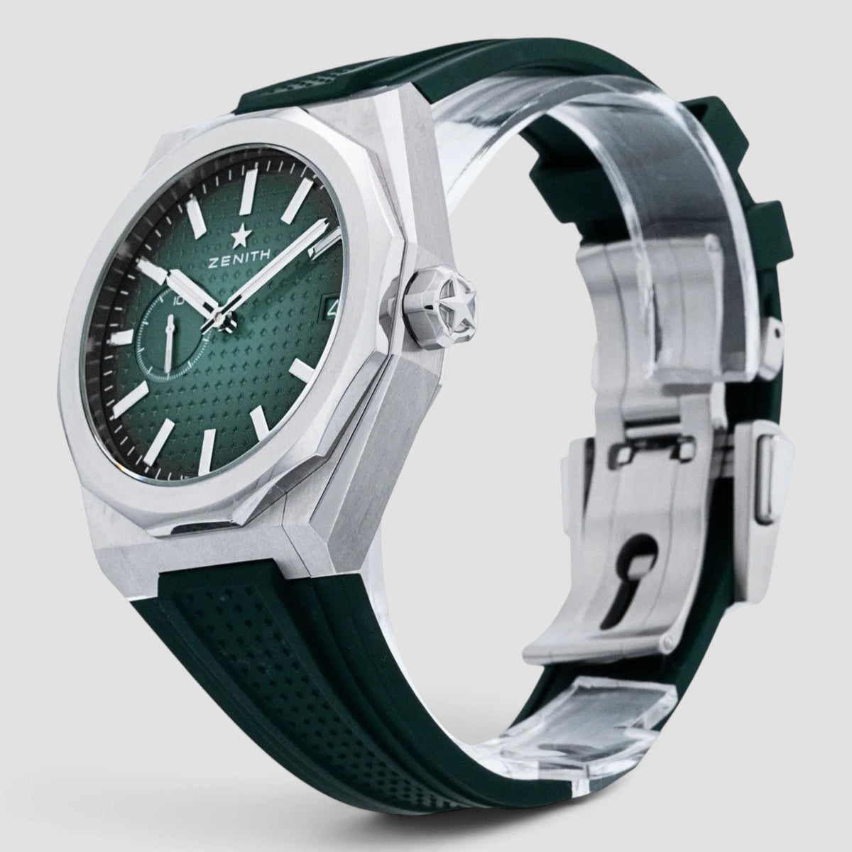 Defy Skyline Green Starry Sky Dial Stainless Steel