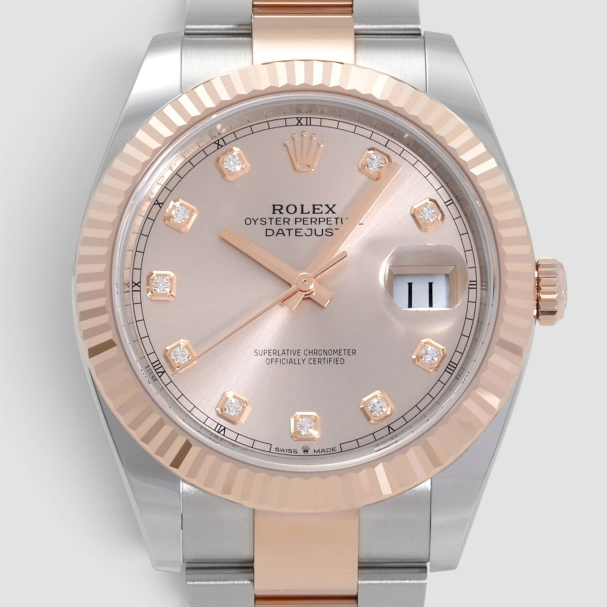 Datejust 41 Sundust Diamond Dial