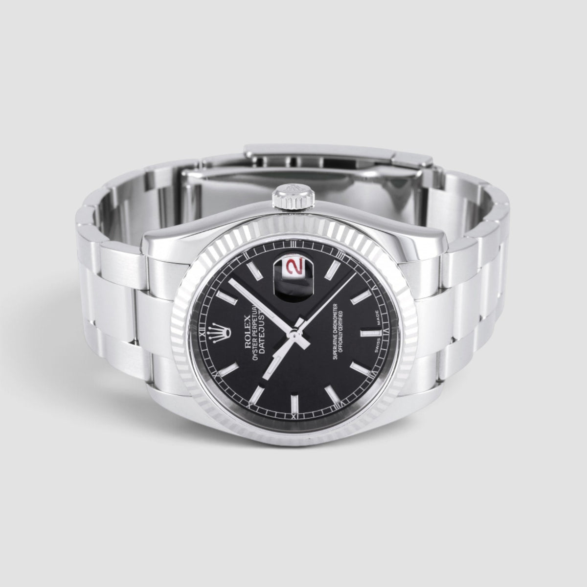 Datejust 36 Black Index Dial