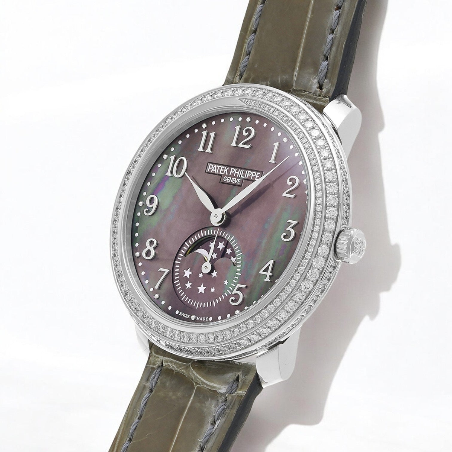 Complications Moonphase 4968 White Gold Black Mother of Pearl