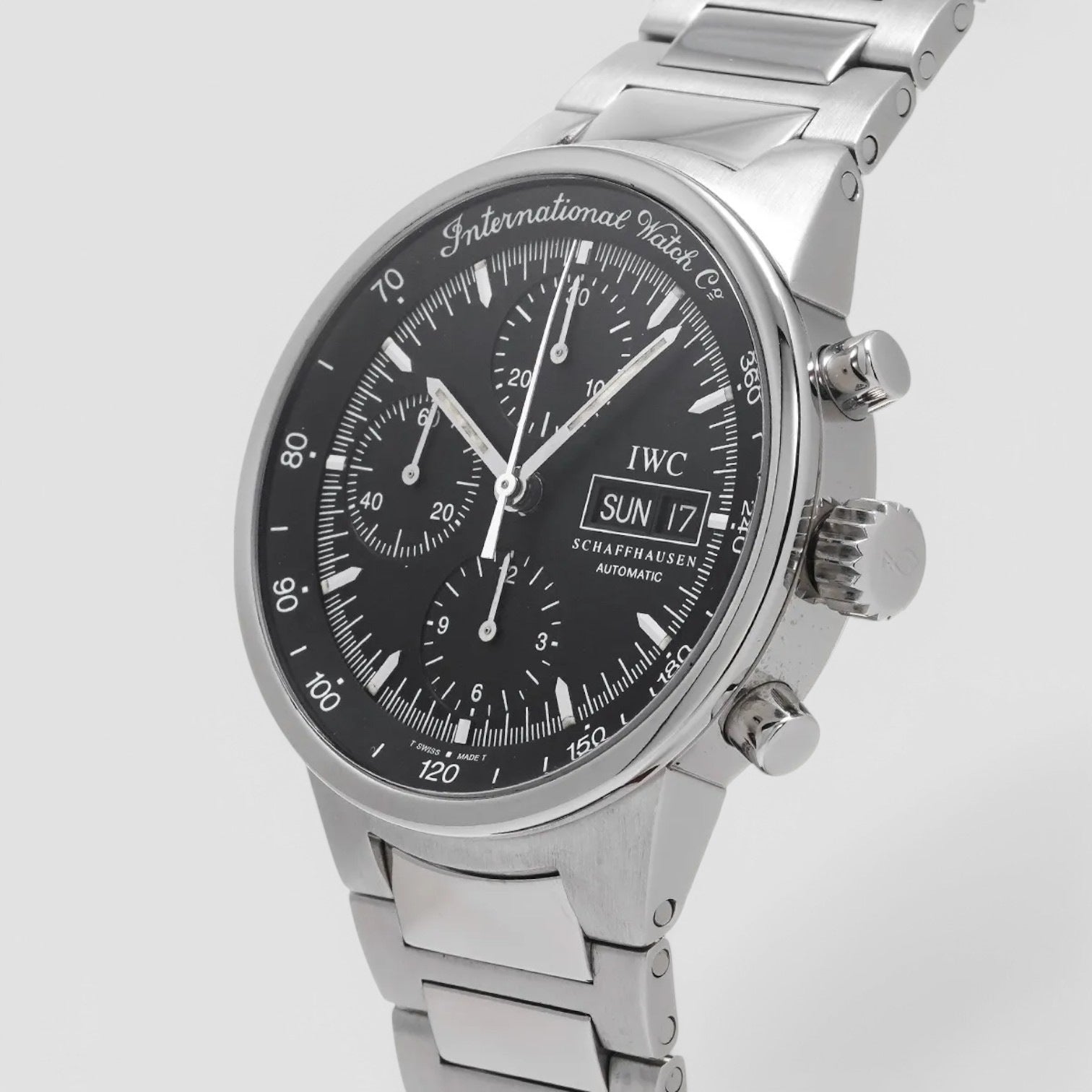 GST Chronograph SS/SS Black Dial