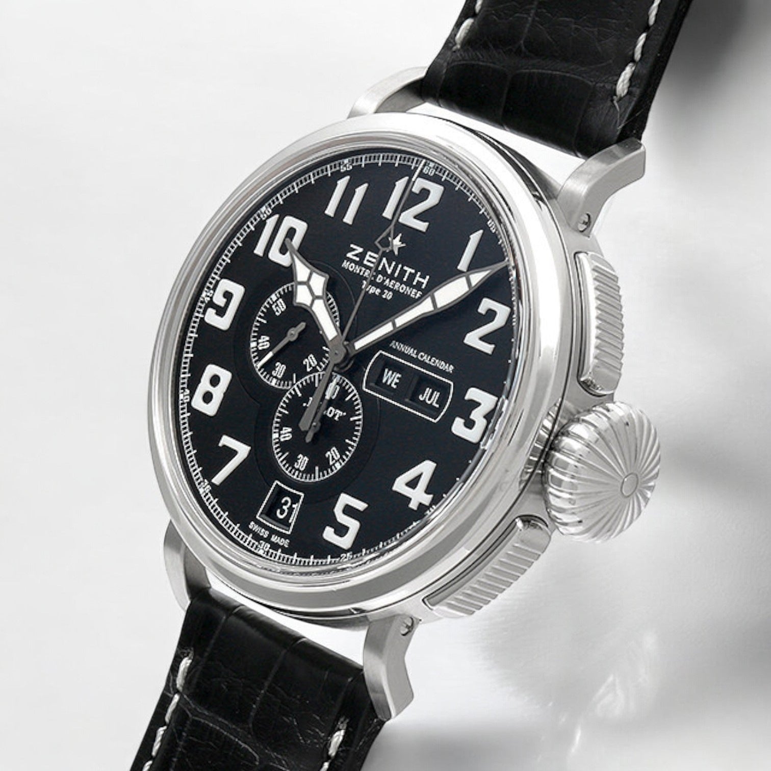 Pilot Montre d'Aeronef Type 20 Annual Calendar Chronograph Steel