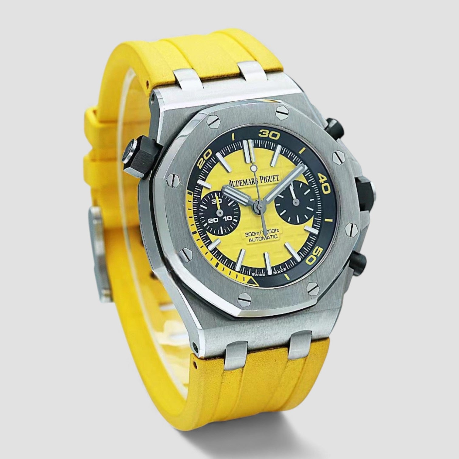 Royal Oak Offshore Diver Chronograph 42mm Yellow Dial