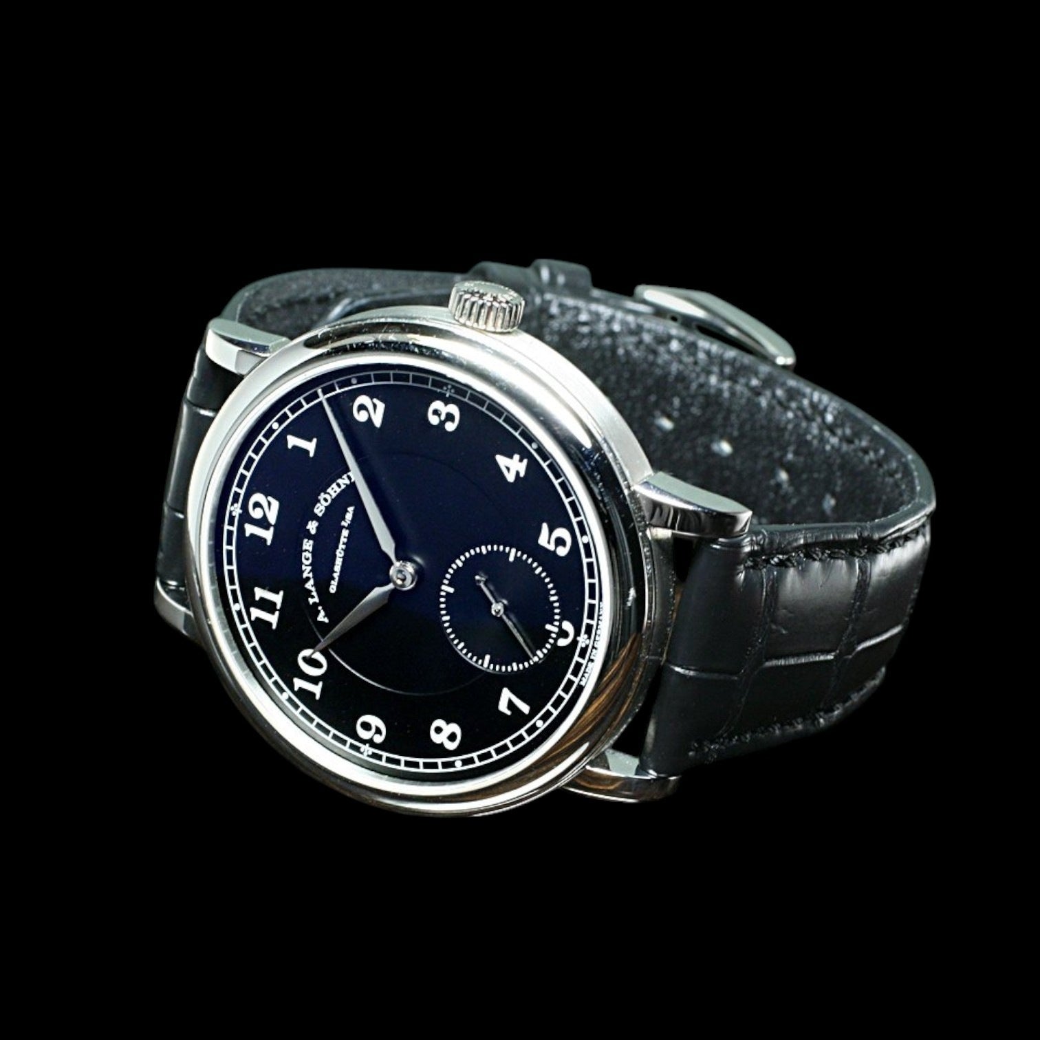200th Anniversary F.A Lange 236.049 1815 Platinum Black Dial