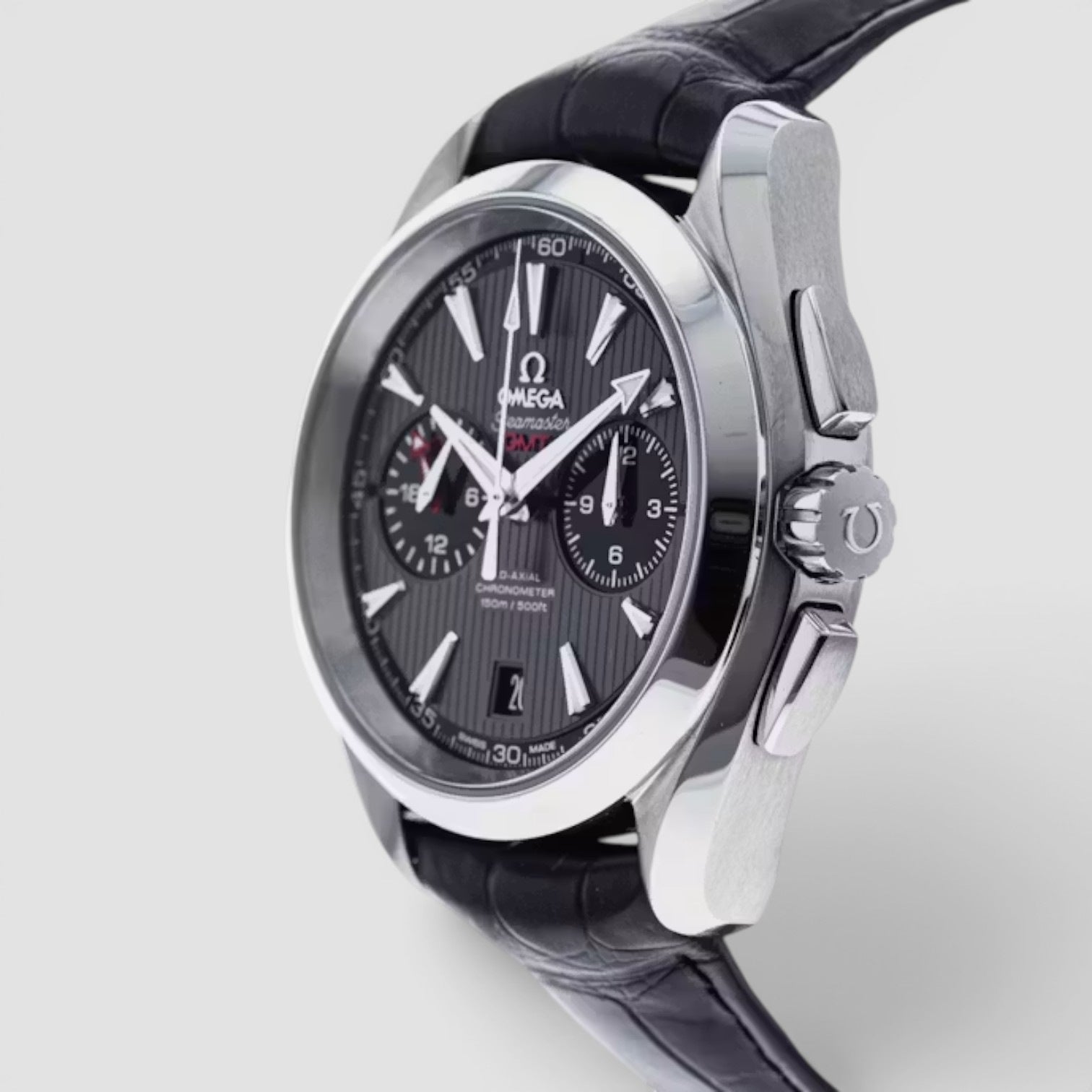 Seamaster Aqua Terra Chronograph GMT 43mm Steel