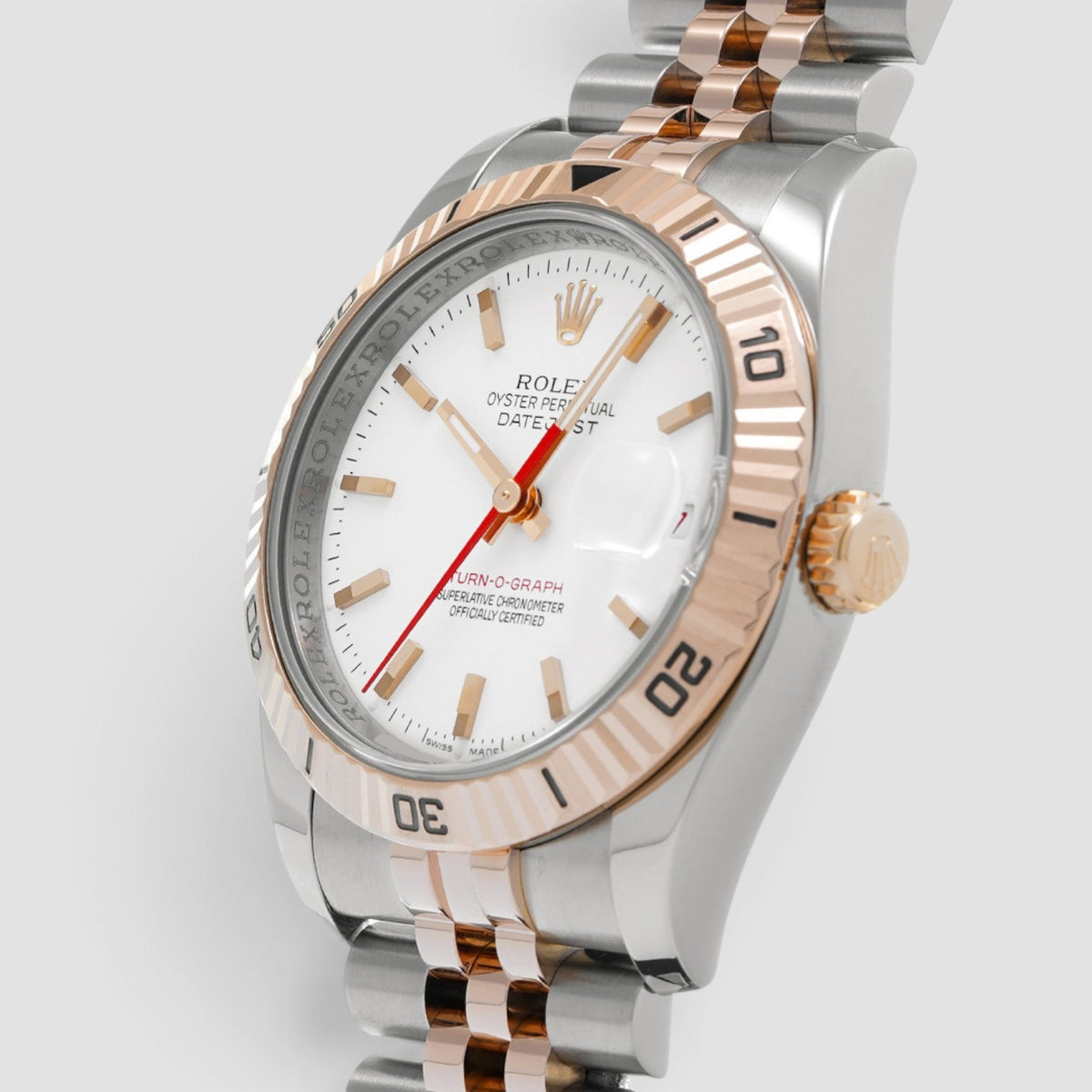 Datejust Turn-O-Graph White Dial