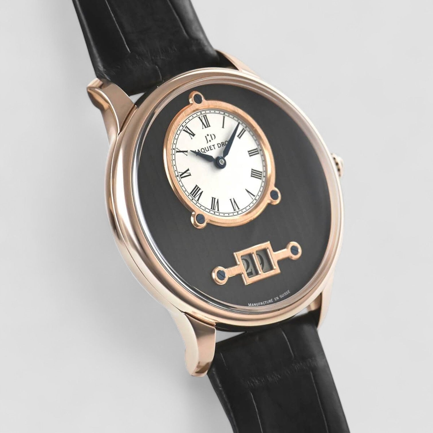 Petite Heure Minute Grande Date 43mm Mens Watch