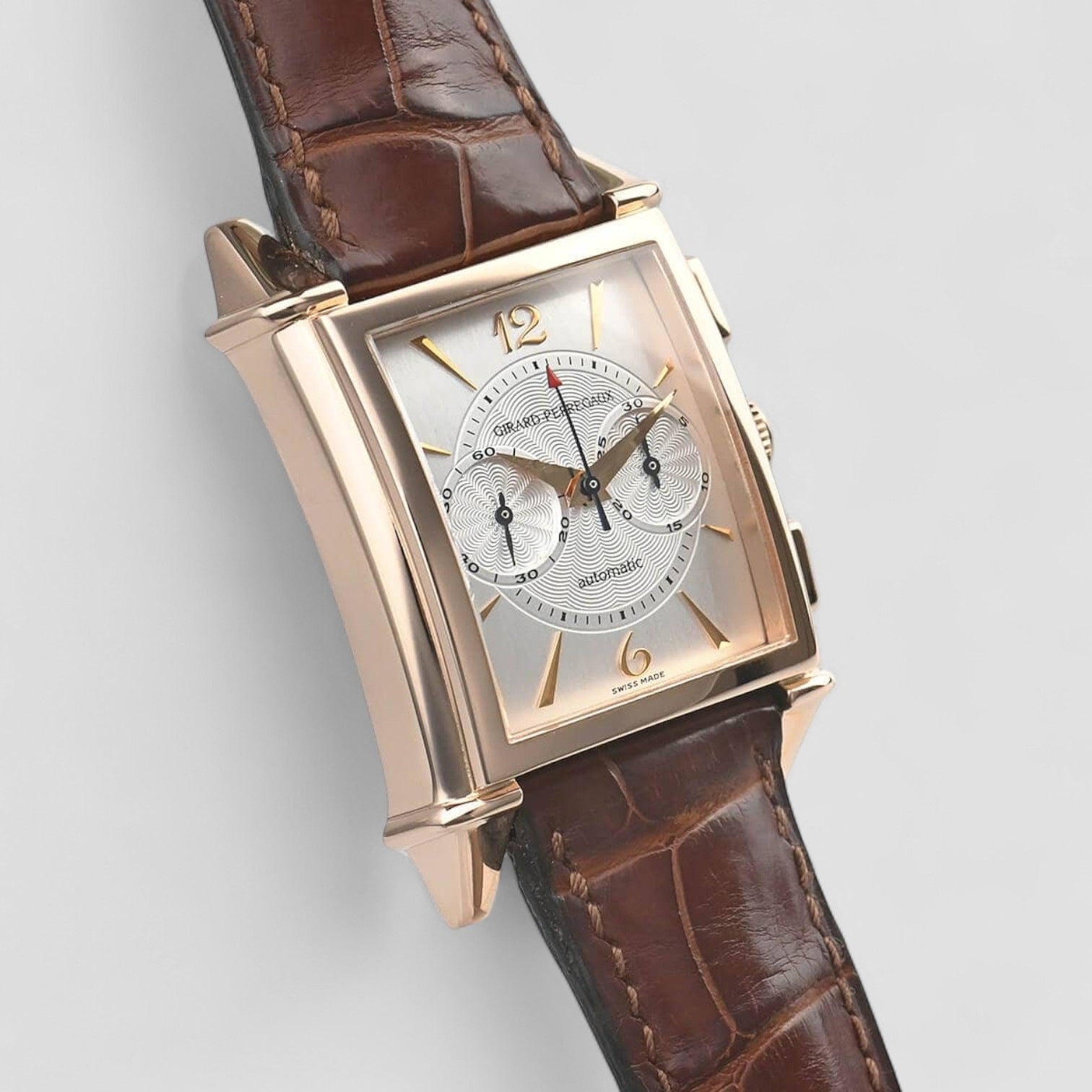 Vintage 1945 Silver Men's Watch 30mm