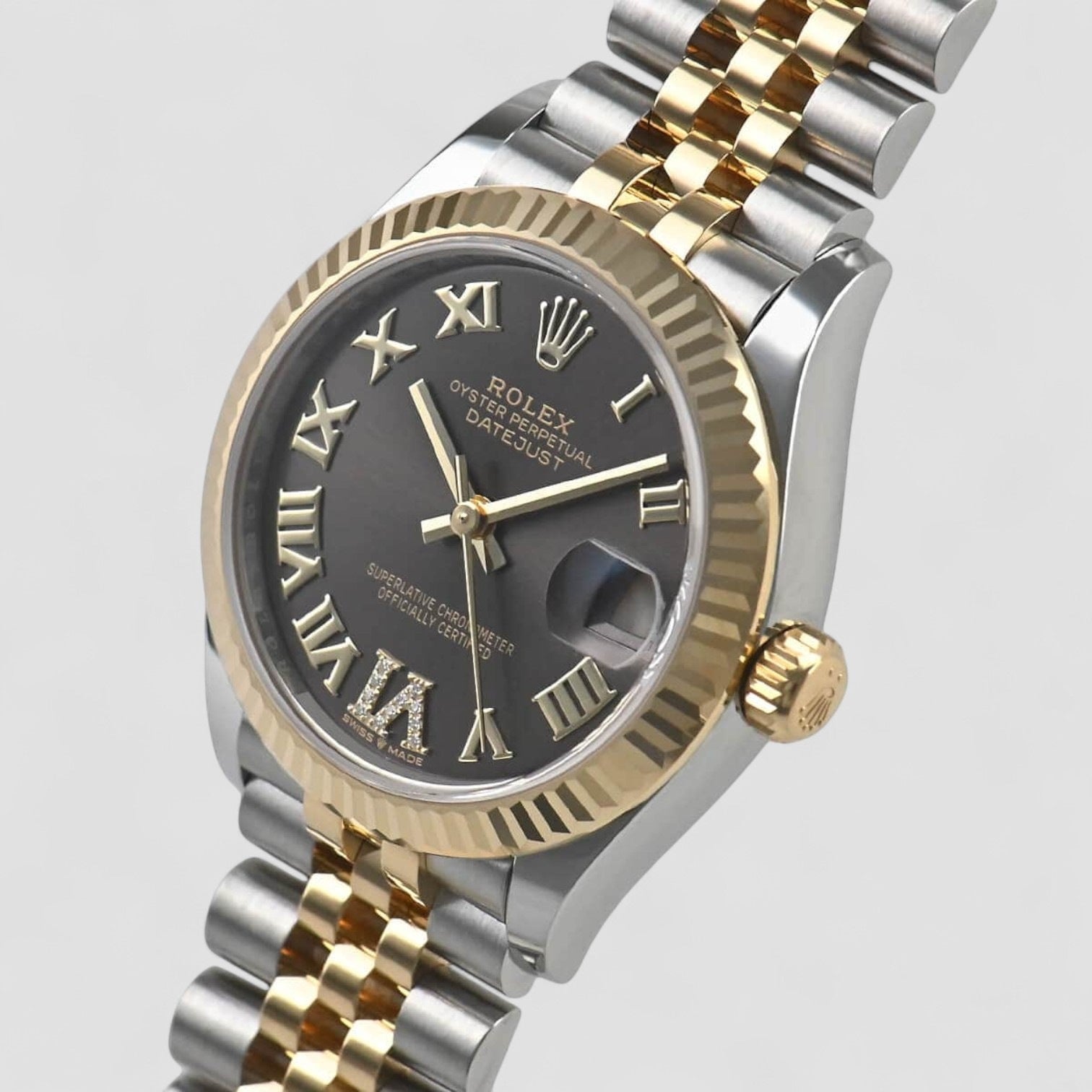Datejust 31 Roman Numeral Diamonds Women's Watch