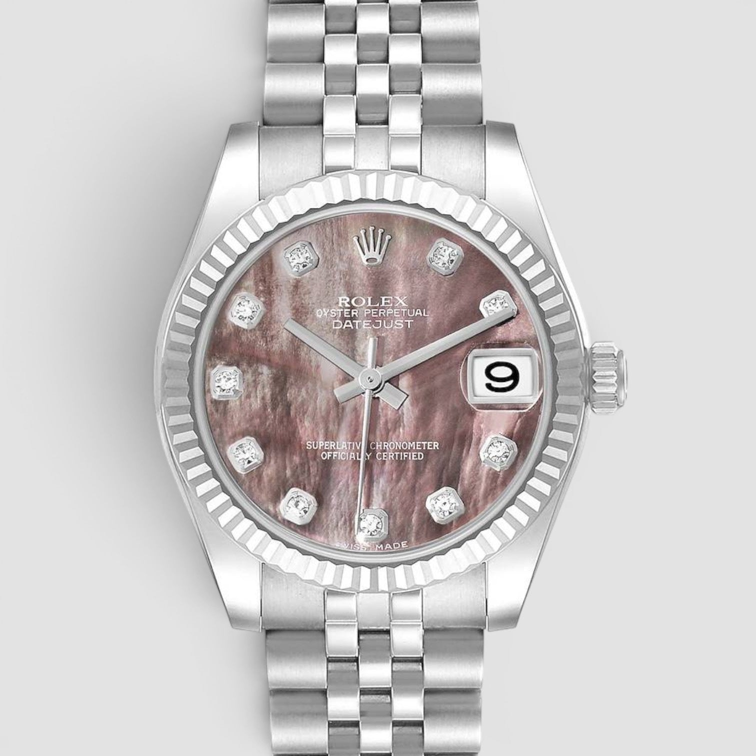 Datejust 31 Dark Tahiti MOP dial diamond jubilee