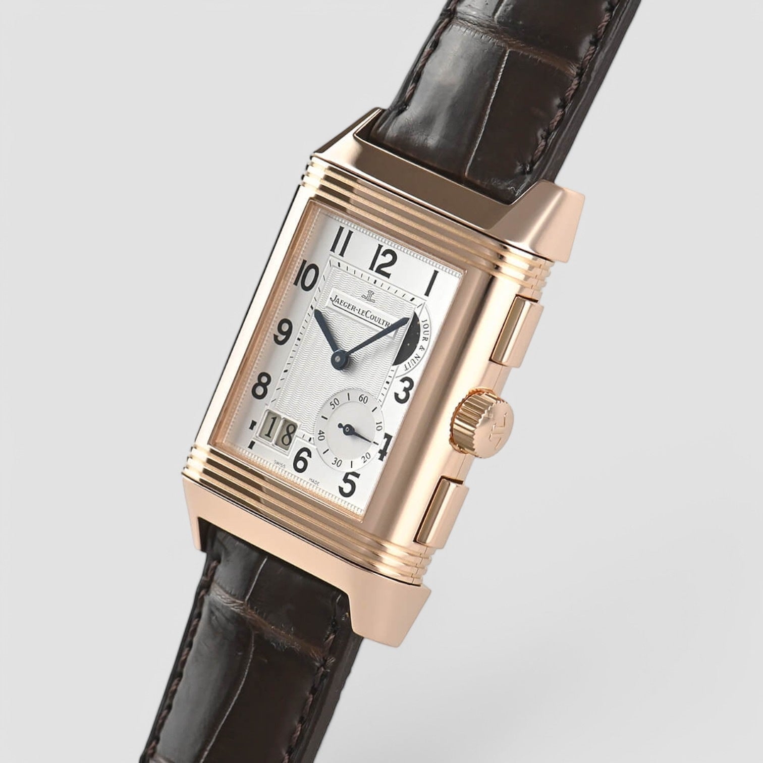 Grande Reverso GMT 18K Rose Gold / Deployant