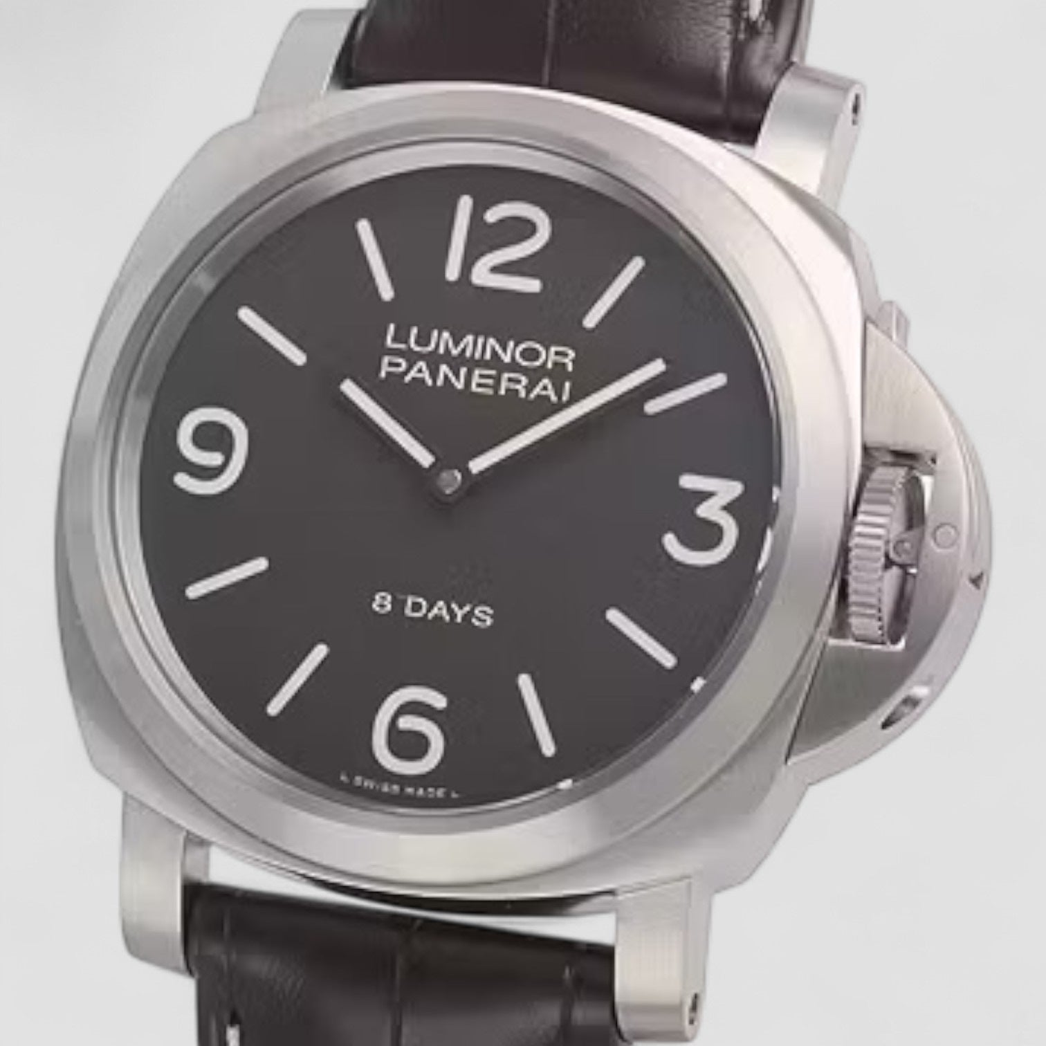 Luminor Base 8 Days Titanium Brown Dial