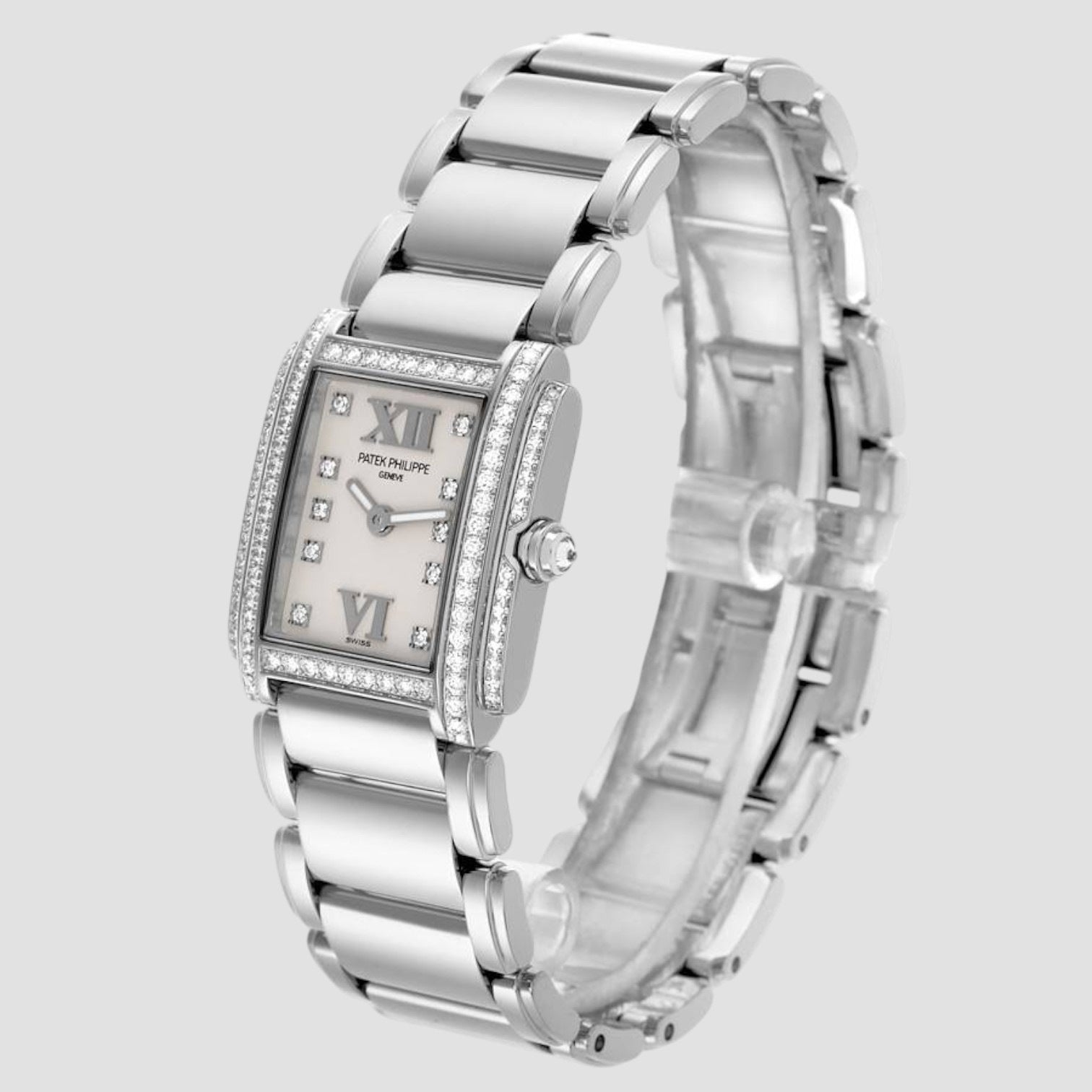 Twenty-4 White Gold Diamond Ladies Watch