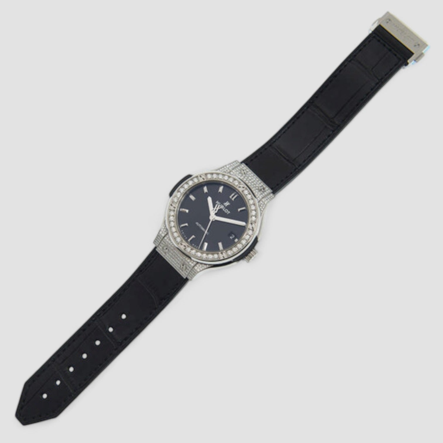 Classic Fusion Automatic Diamond Black Dial Men's Watch