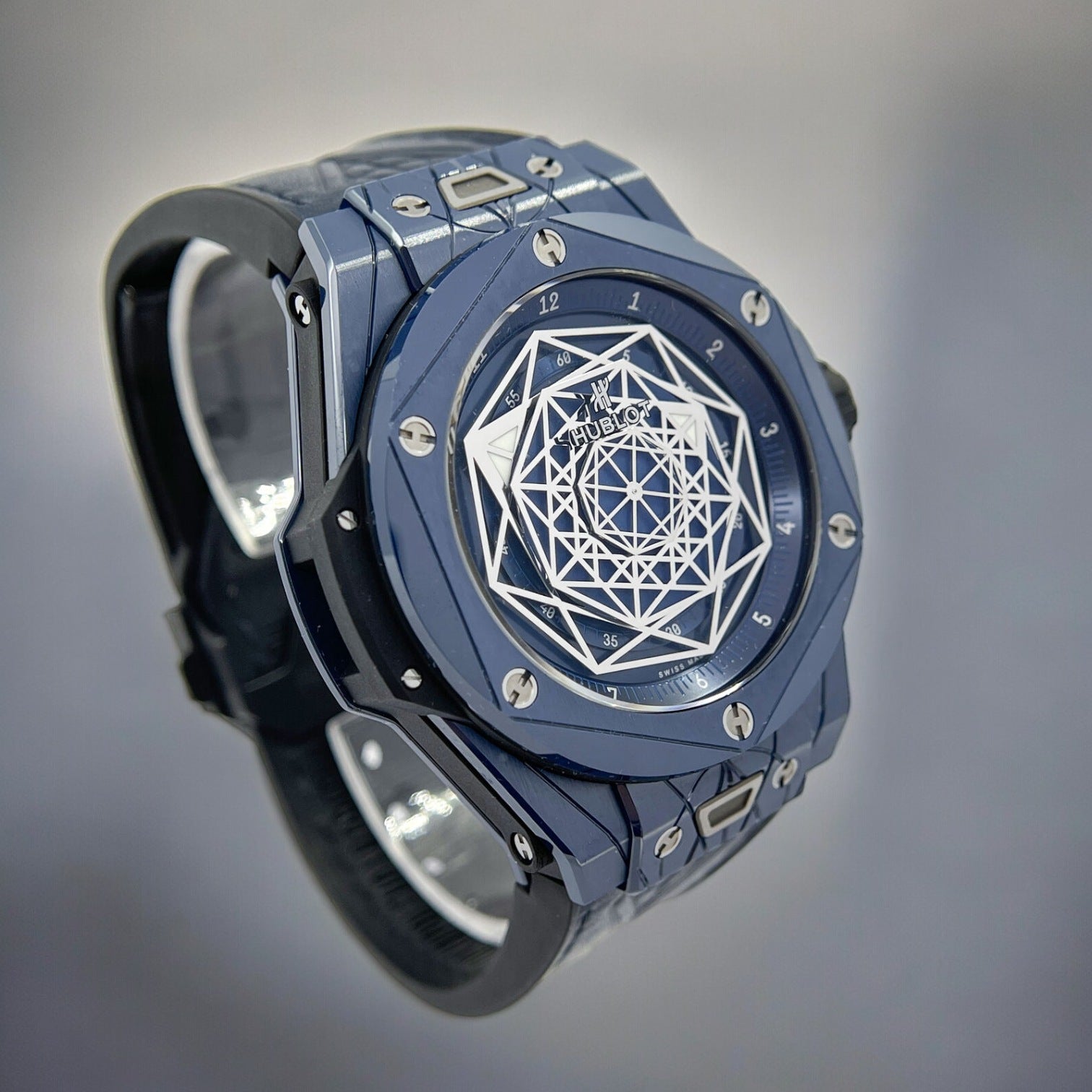 Big Bang Sang Bleu Skeletonized Dial Limited Edition of 200 pcs 45mm