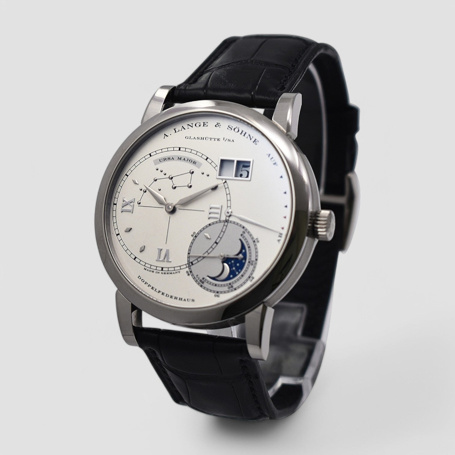 Lange 1 Luna Mundi 18k White Gold