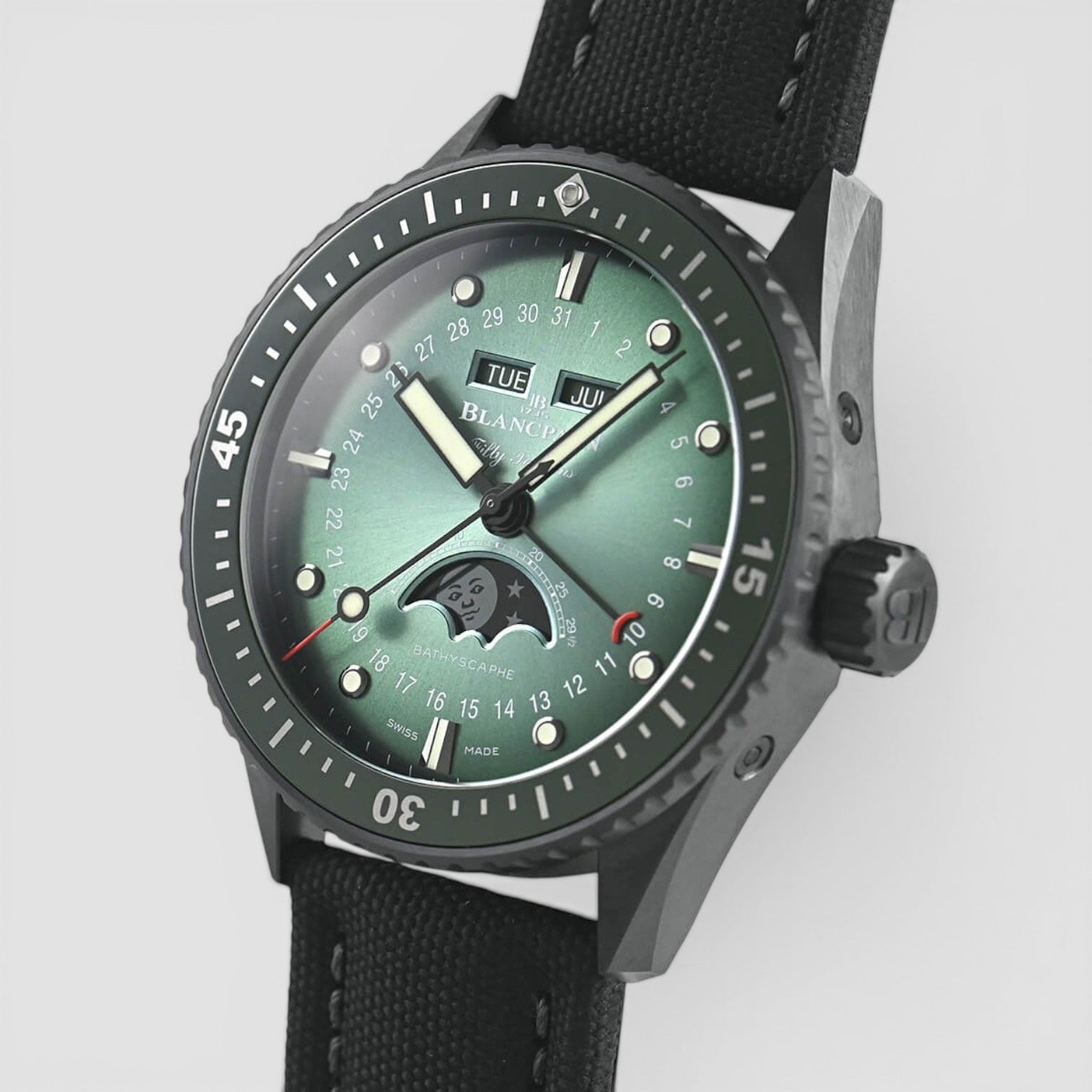 Quantième Complet Phases De Lune 43.6 Mm Fifty