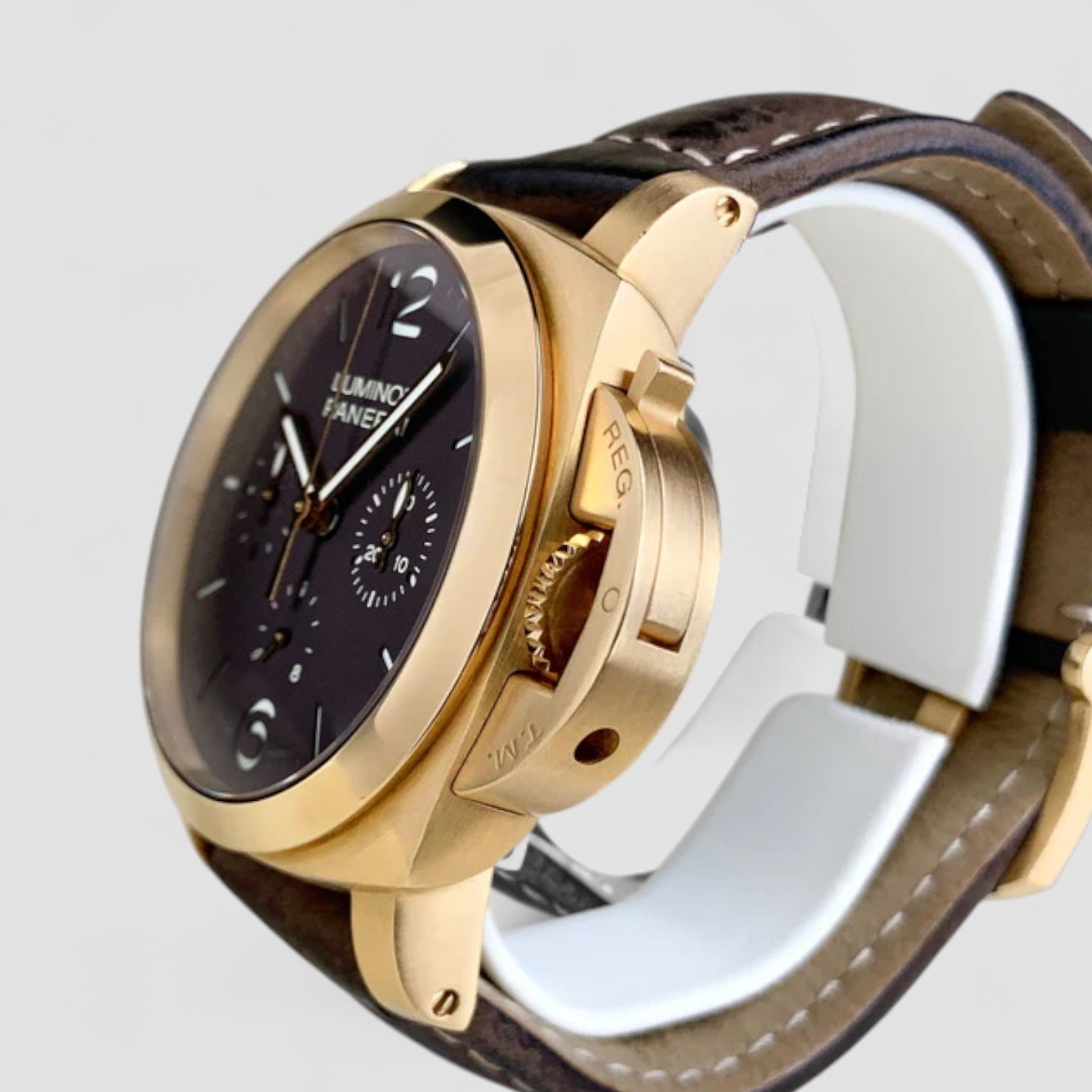 Luminor 1950 Chrono 8 Days Brown Dial