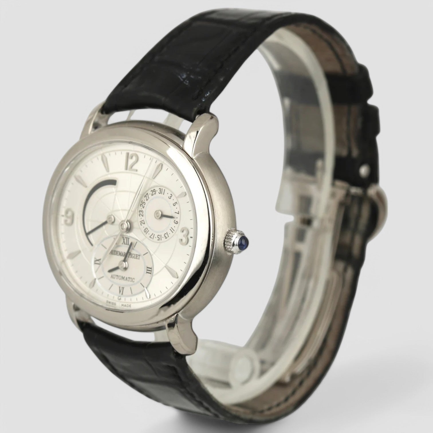 Millenary 18 CT White Gold Automatic Men's Watch