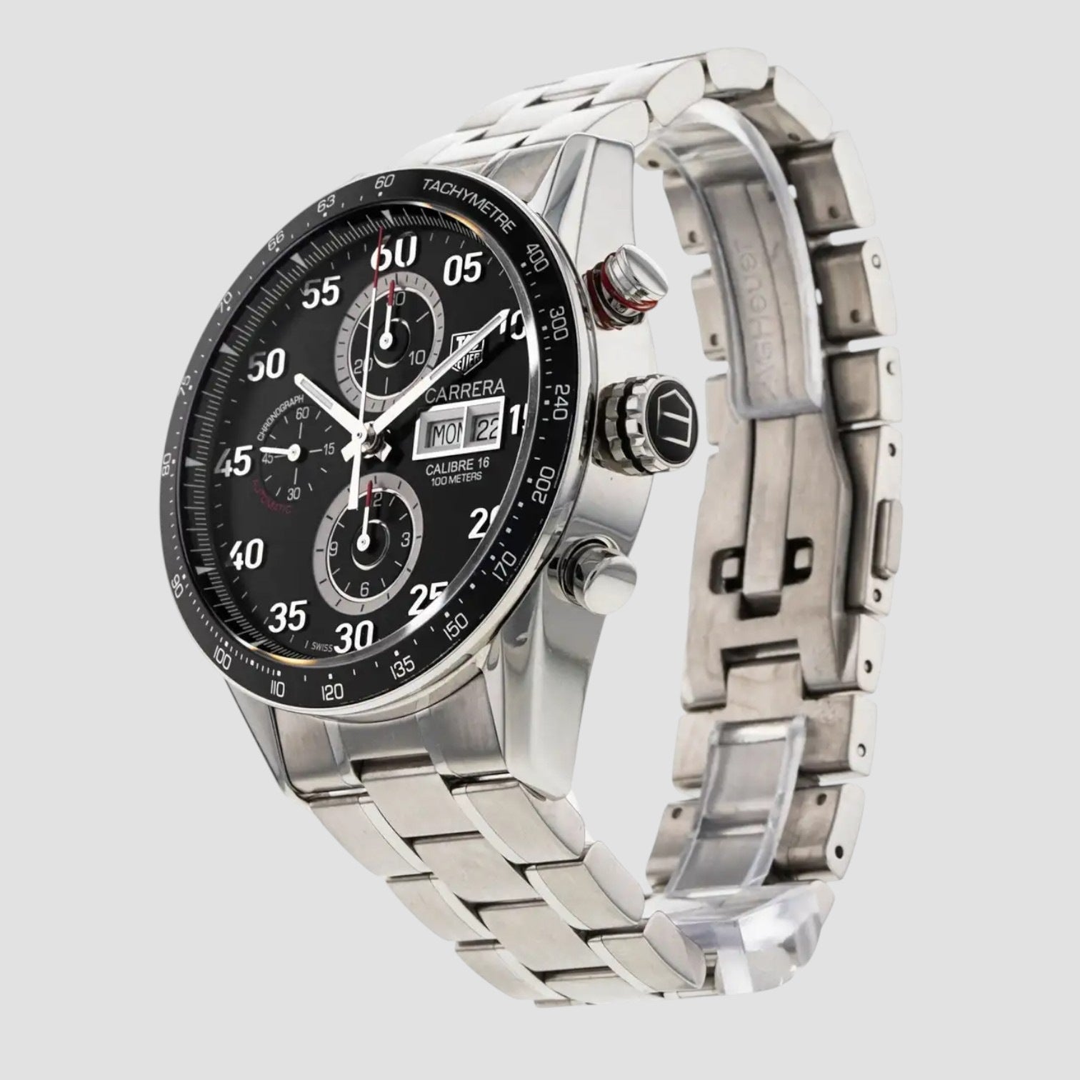 Carrera Chronograph Steel Automatic Men's Watch