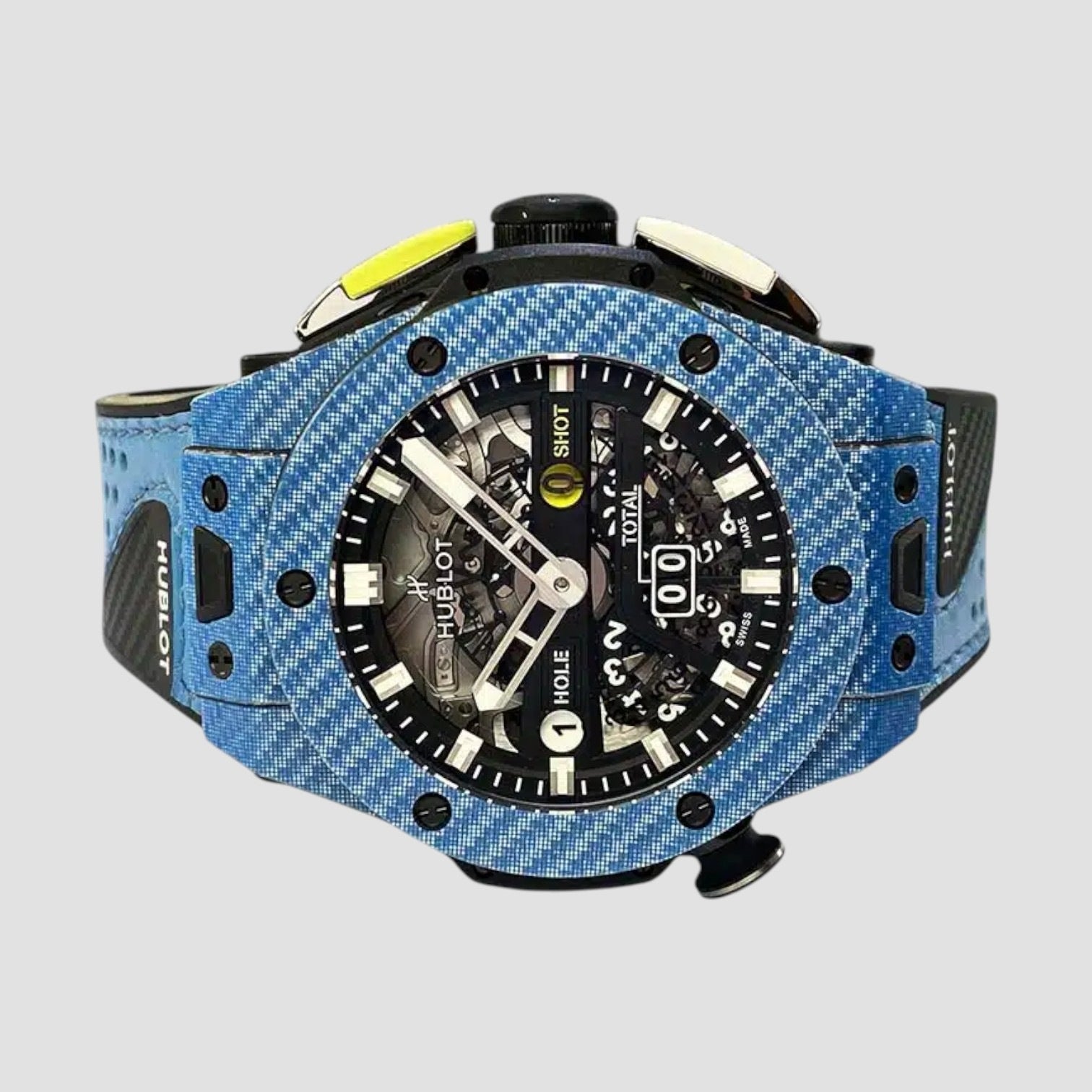 Big Bang Unico Golf Sky Blue 45mm